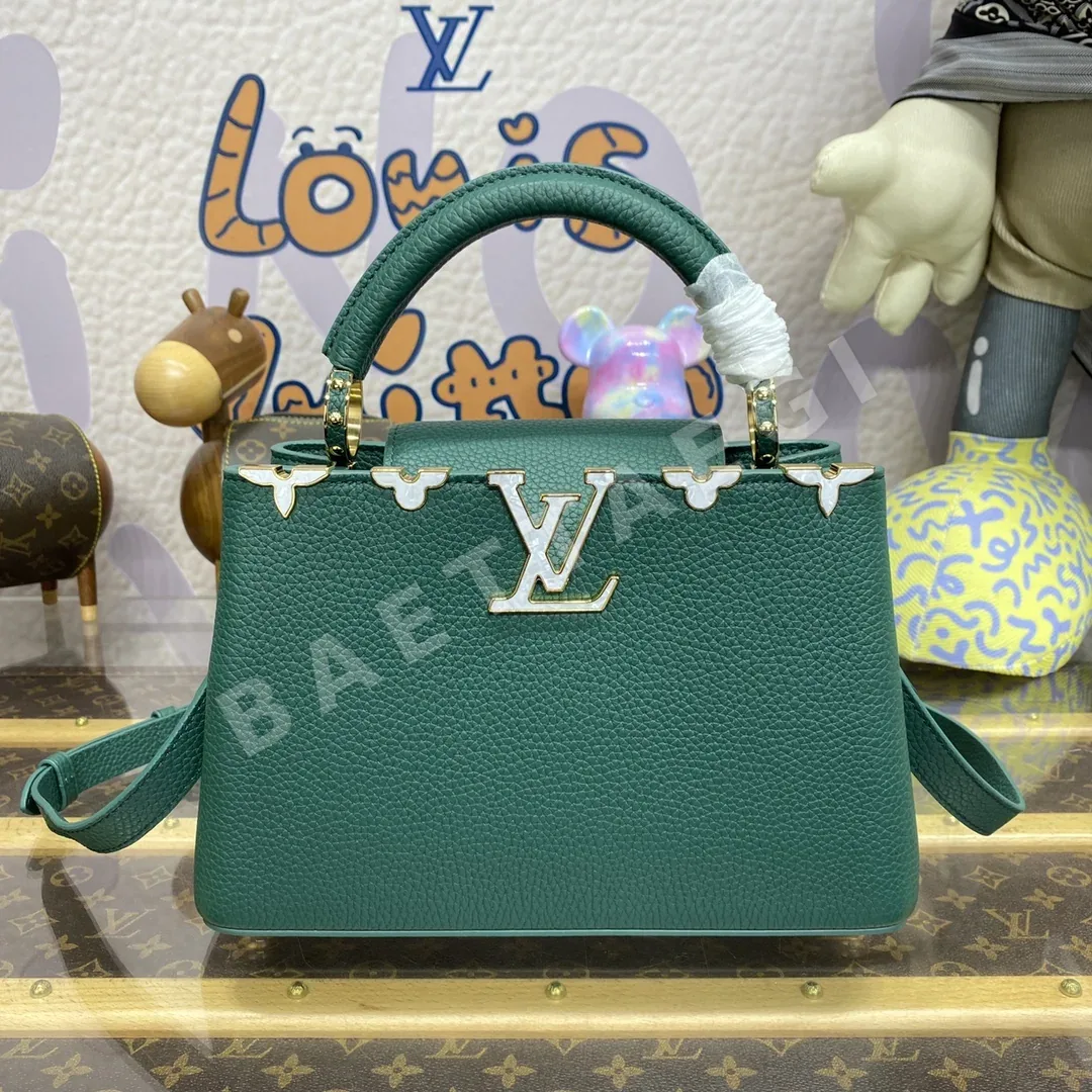루이비통 캡시느BB 플라워 크라운 핸드백 M23263