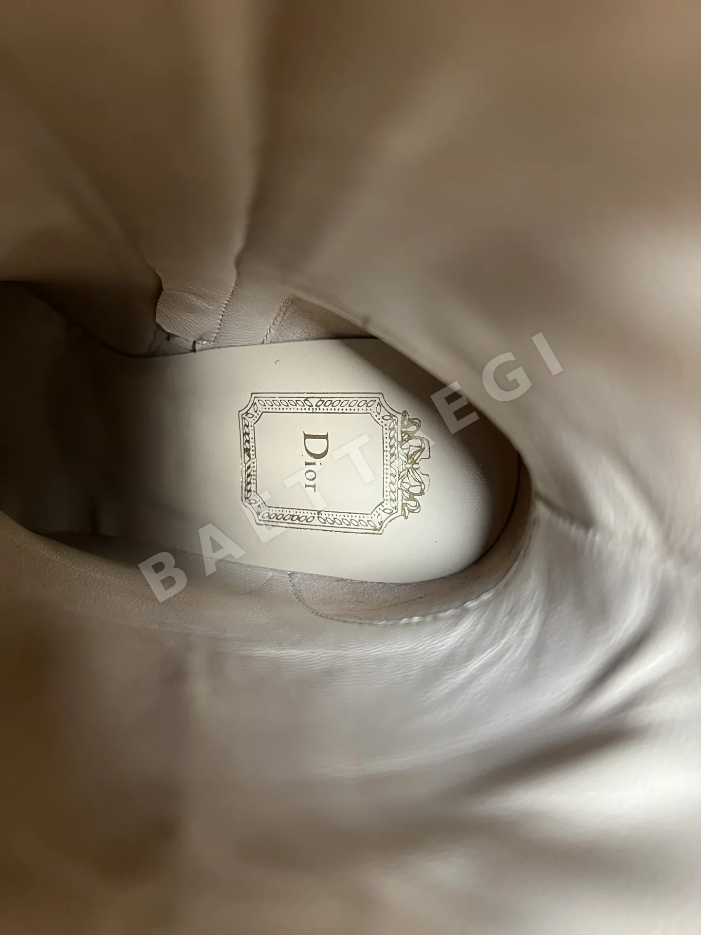 디올 부츠 시프스킨 리본 랩어라운드 웨빙 상세 이미지 9