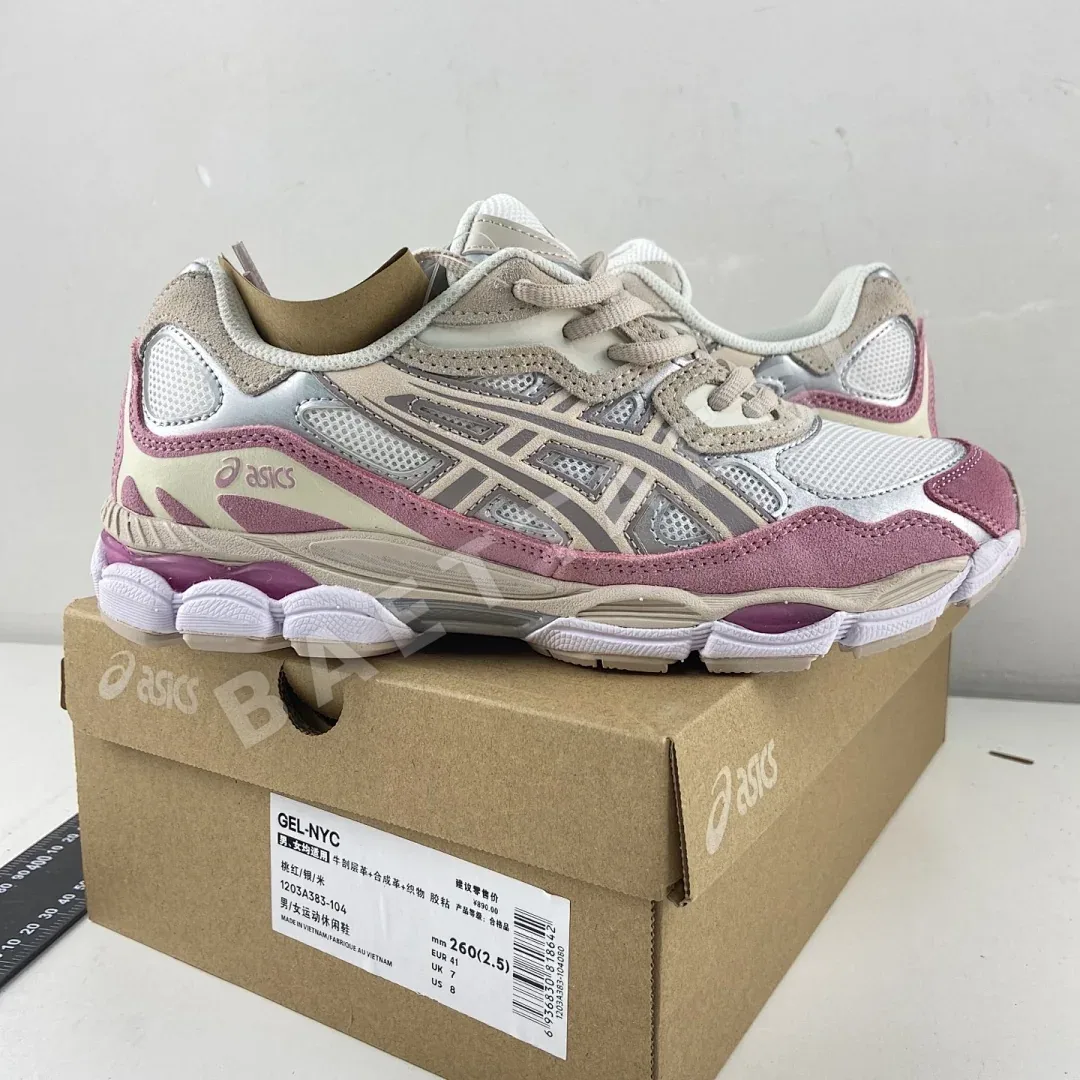 아식스 [HP] 젤 NYC 1203A383-104 200213 Asics Gel-NYC Cream Mineral Beige Pink