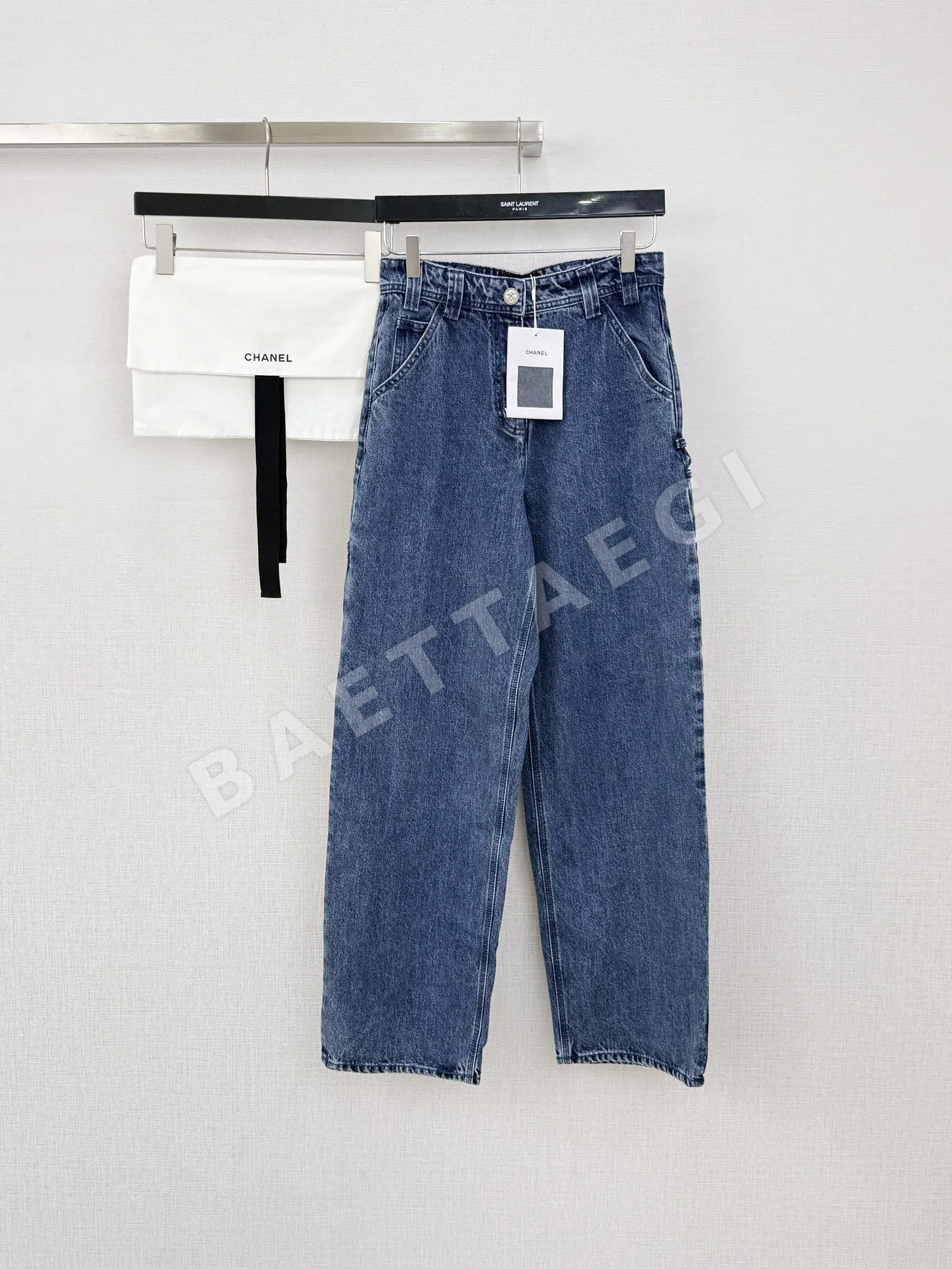 샤넬 더블 C 워크웨어 여성 바지 194682