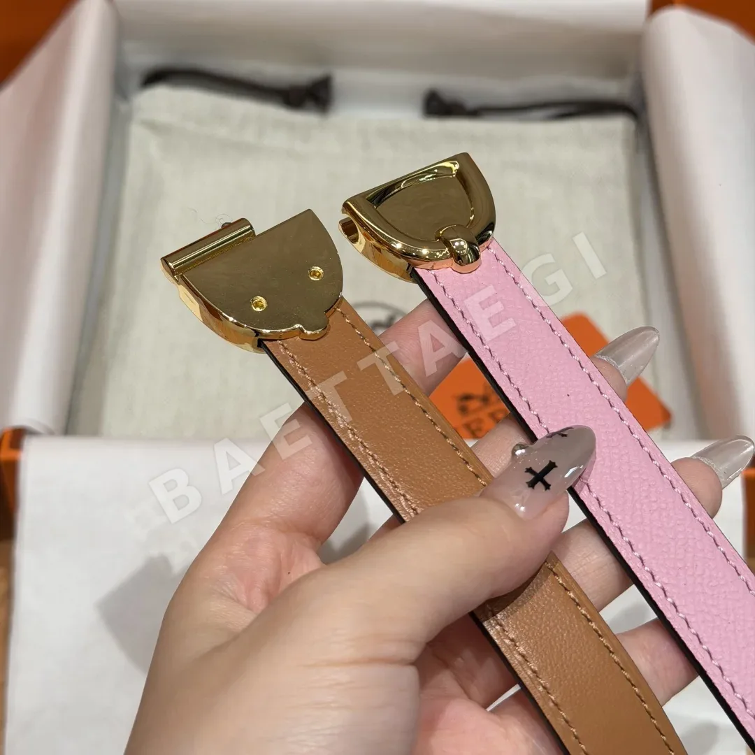 에르메스 탈라사 메탈 버클 카프스킨 벨트 상세 이미지 5