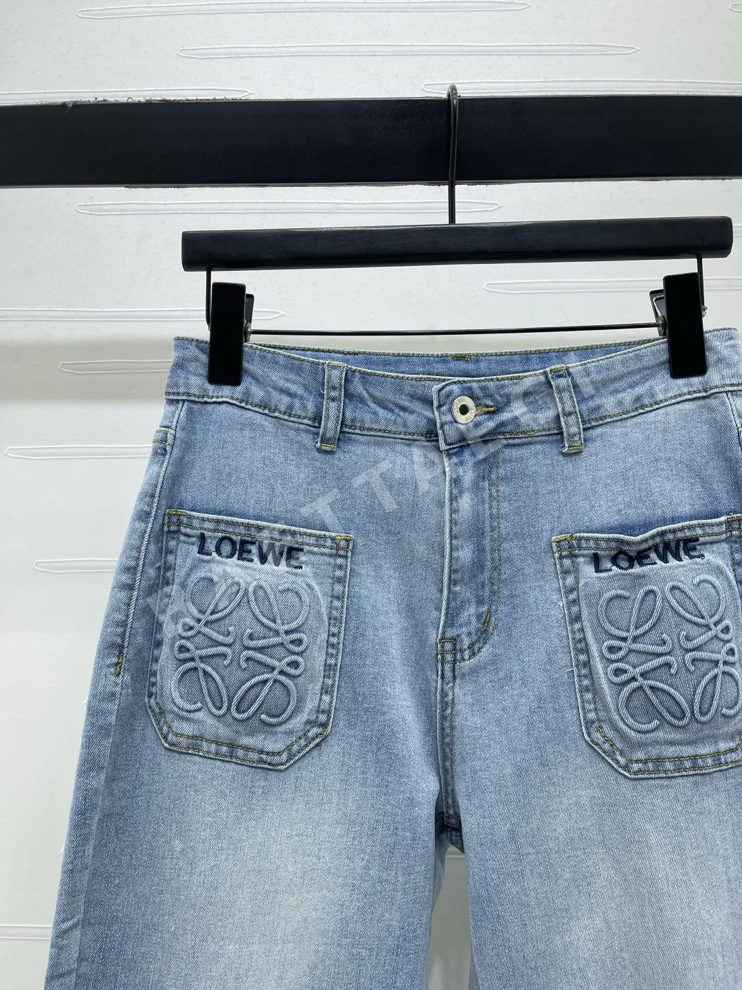 로에베 스트레이트 레그 포켓 데님 바지 상세 이미지 3
