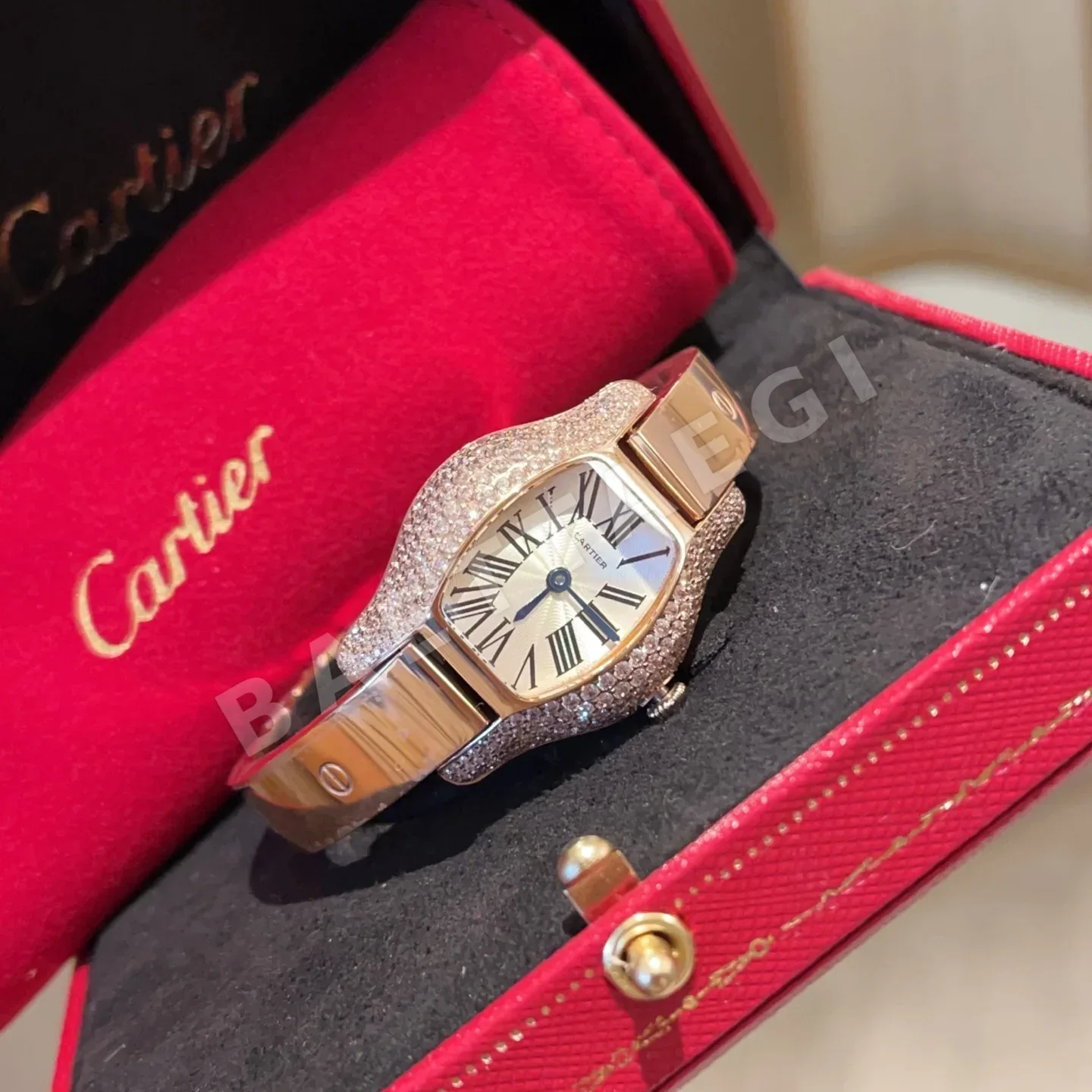 까르띠에 시계 가죽스트랩 레플리카 42822 Cartier 상세 이미지 3