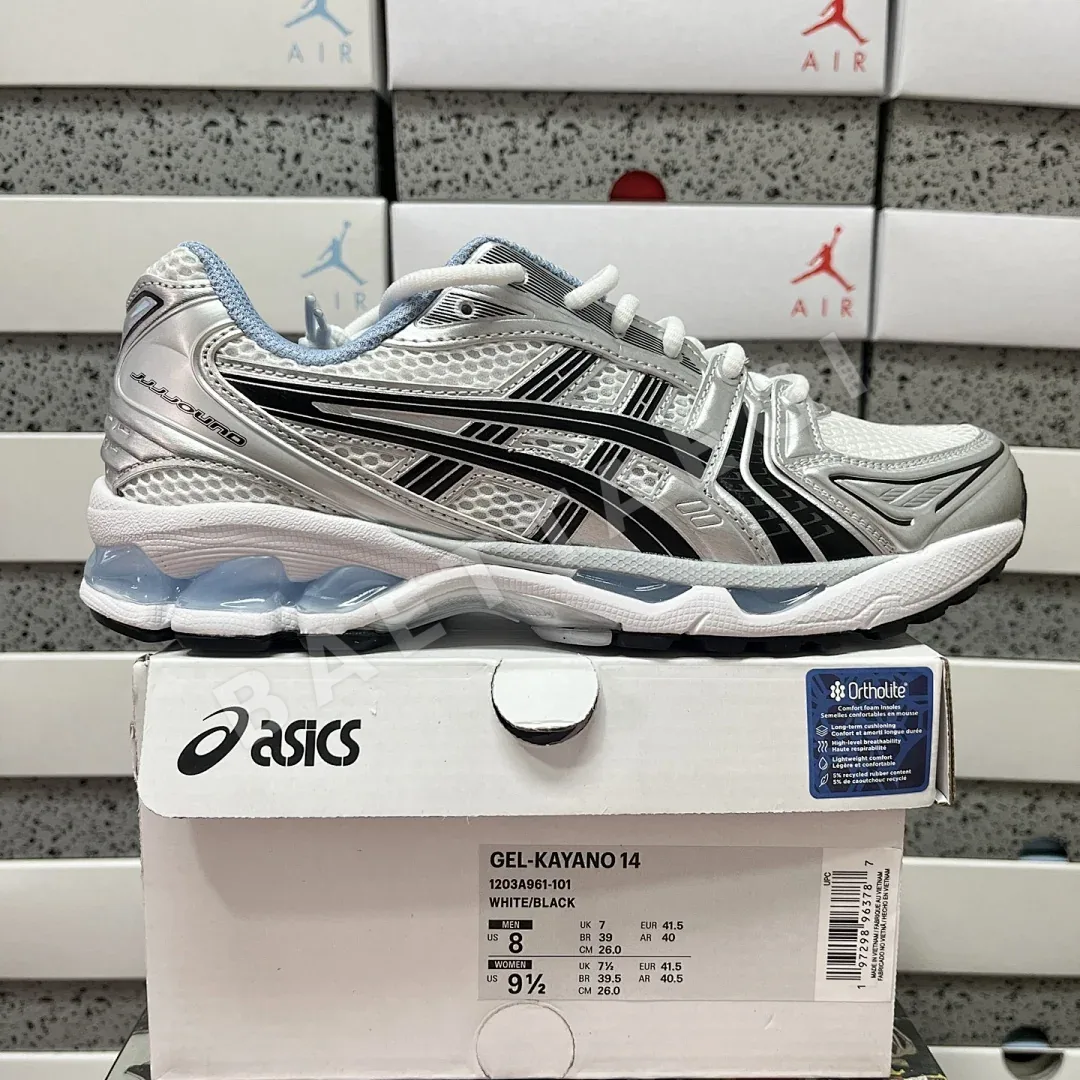 아식스 [TOP] 젤 카야노 14 1203A961-101 200307 Asics Gel-Kayano 14 JJJJound White Blue