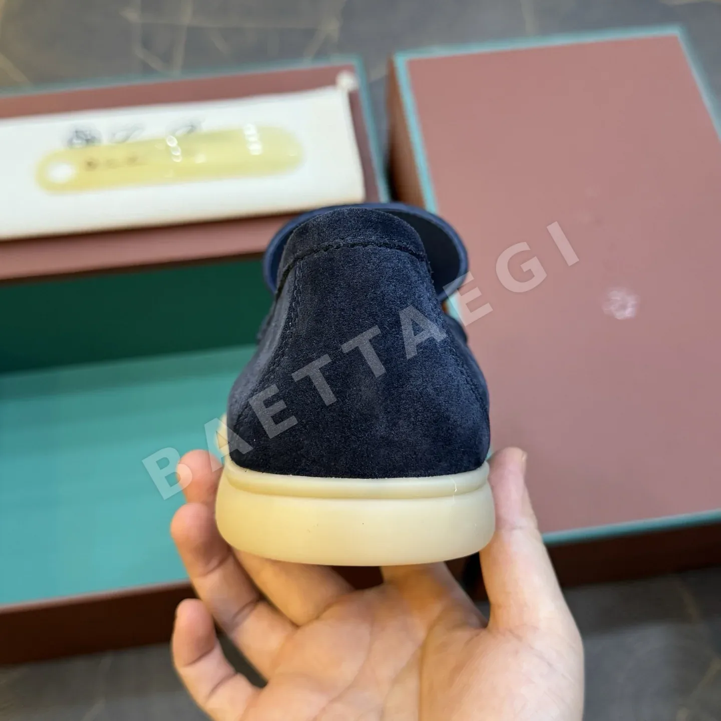 로로피아나 로퍼 스웨이드 상세 이미지 9