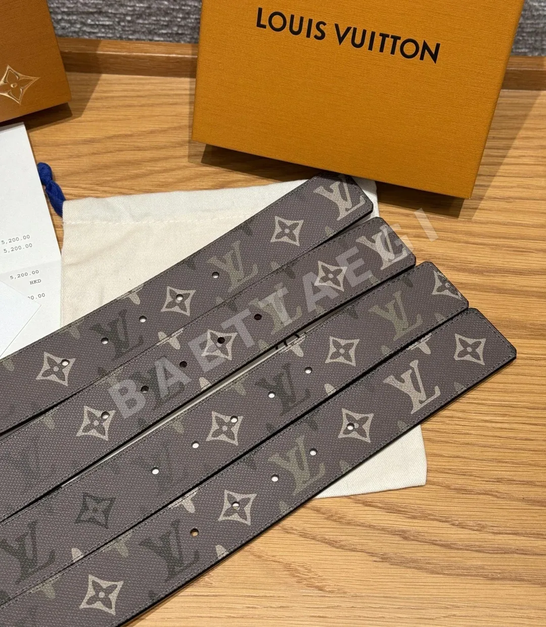 루이비통 디멘션 모노그램 헤리티지 40mm 리버시블 벨트 상세 이미지 5
