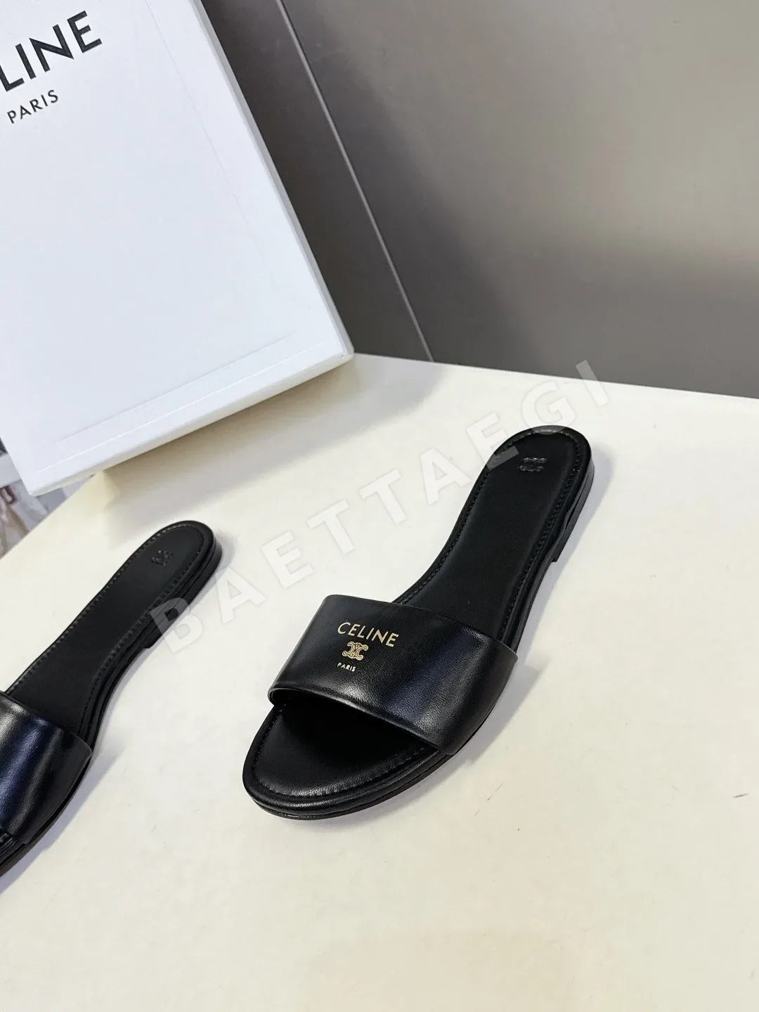 셀린느 개선문 스타일 빈티지 로마 샌들 상세 이미지 3