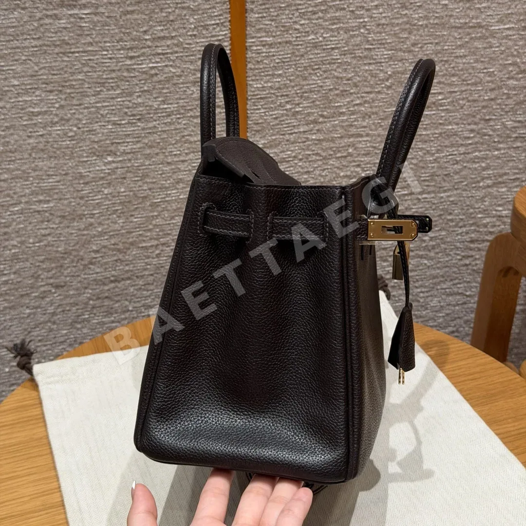 에르메스 버킨 토고 가방 25 cm 상세 이미지 3