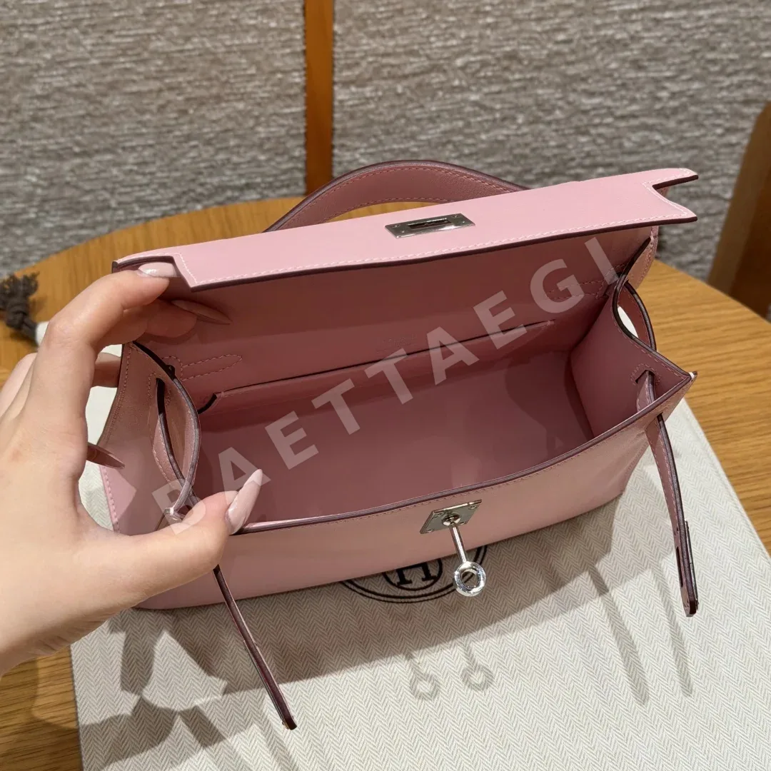 에르메스 켈리 포치 미니 가죽 가방 상세 이미지 6