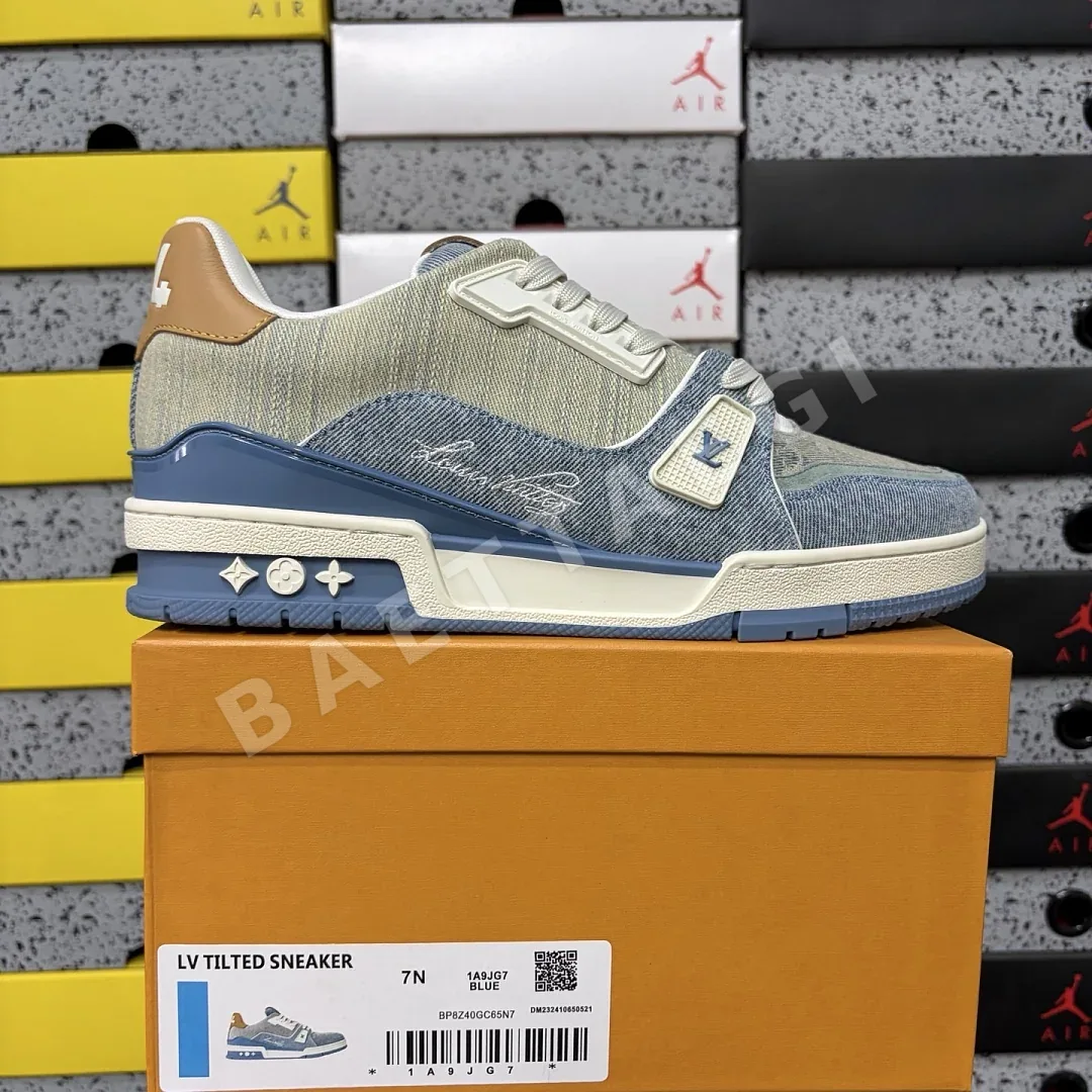 루이비통 [VG] 블루 브라운 205876 Louis Vuitton