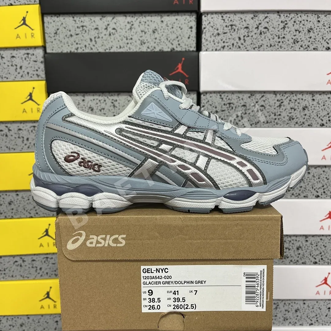 아식스 [M] 젤 NYC 2055 1203A542-020 200497 Asics Gel-NYC 2055 Glacier Dolphin Grey