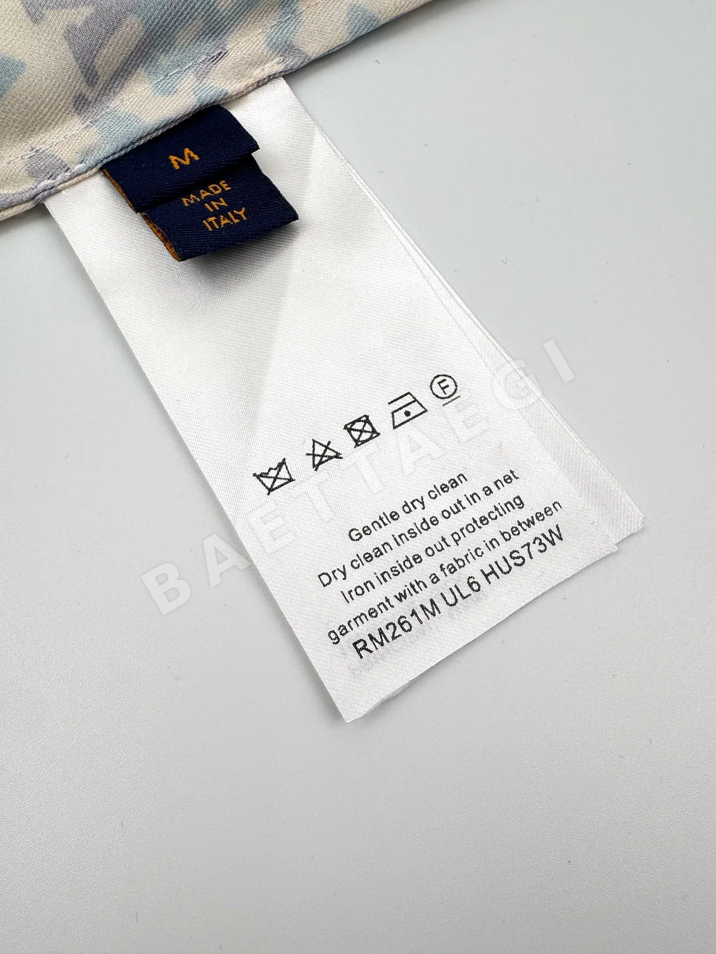 루이비통 모란디 블루 모노그램 반팔 셔츠 상세 이미지 9