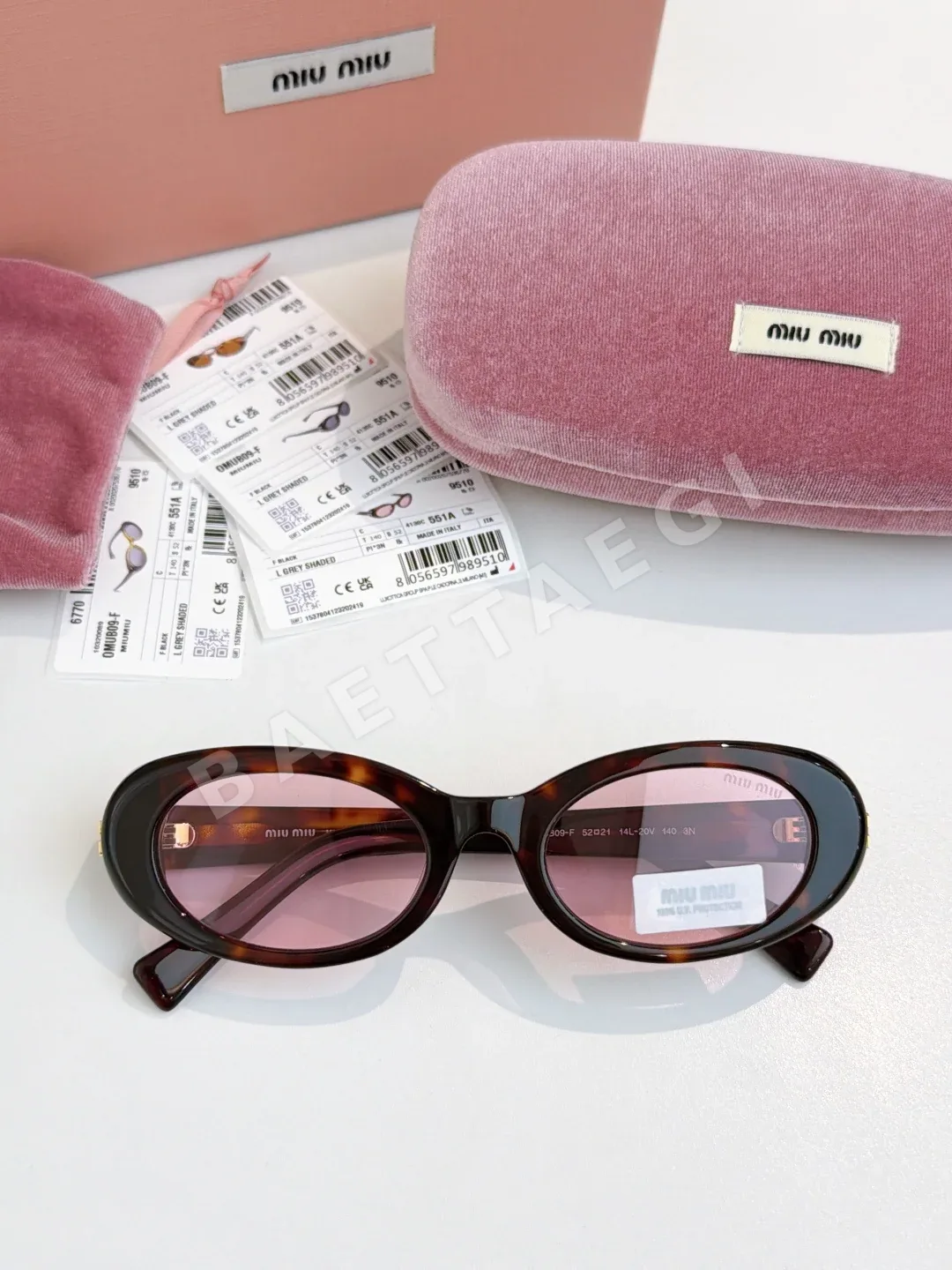 미우미우 선글라스 72936 Miu Miu Sunglasses 상세 이미지 3