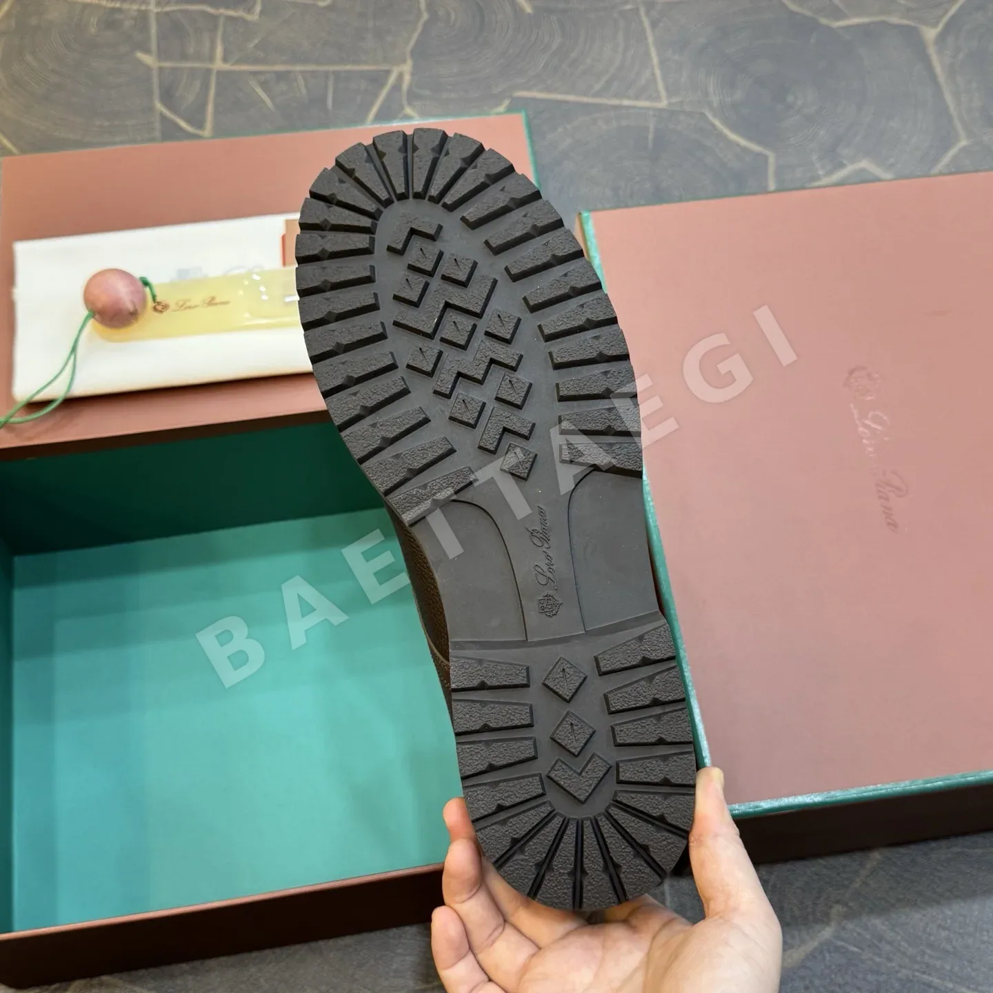 로로피아나 로퍼 남성 가죽 상세 이미지 9
