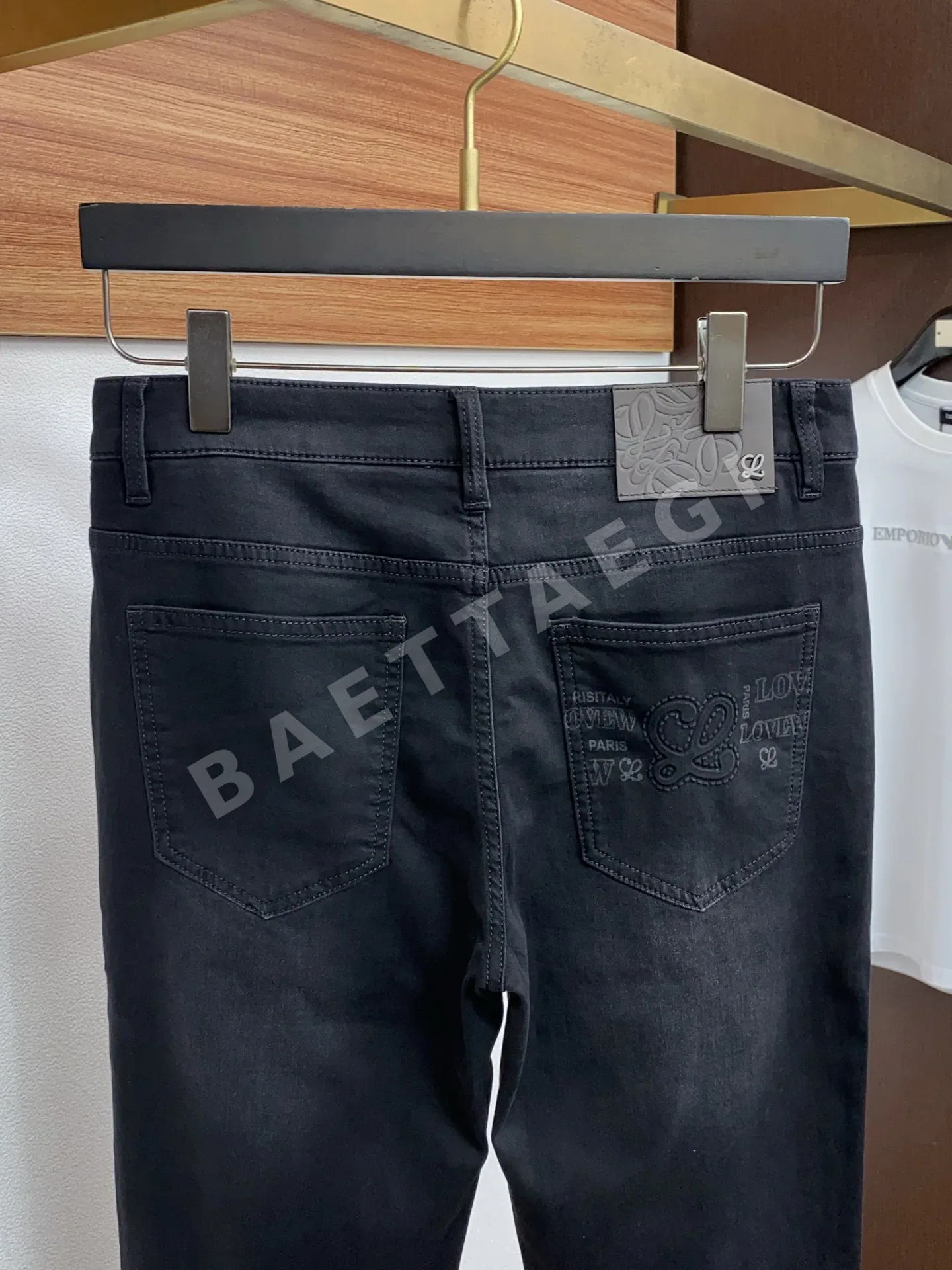로에베 데님 남성 바지 상세 이미지 9