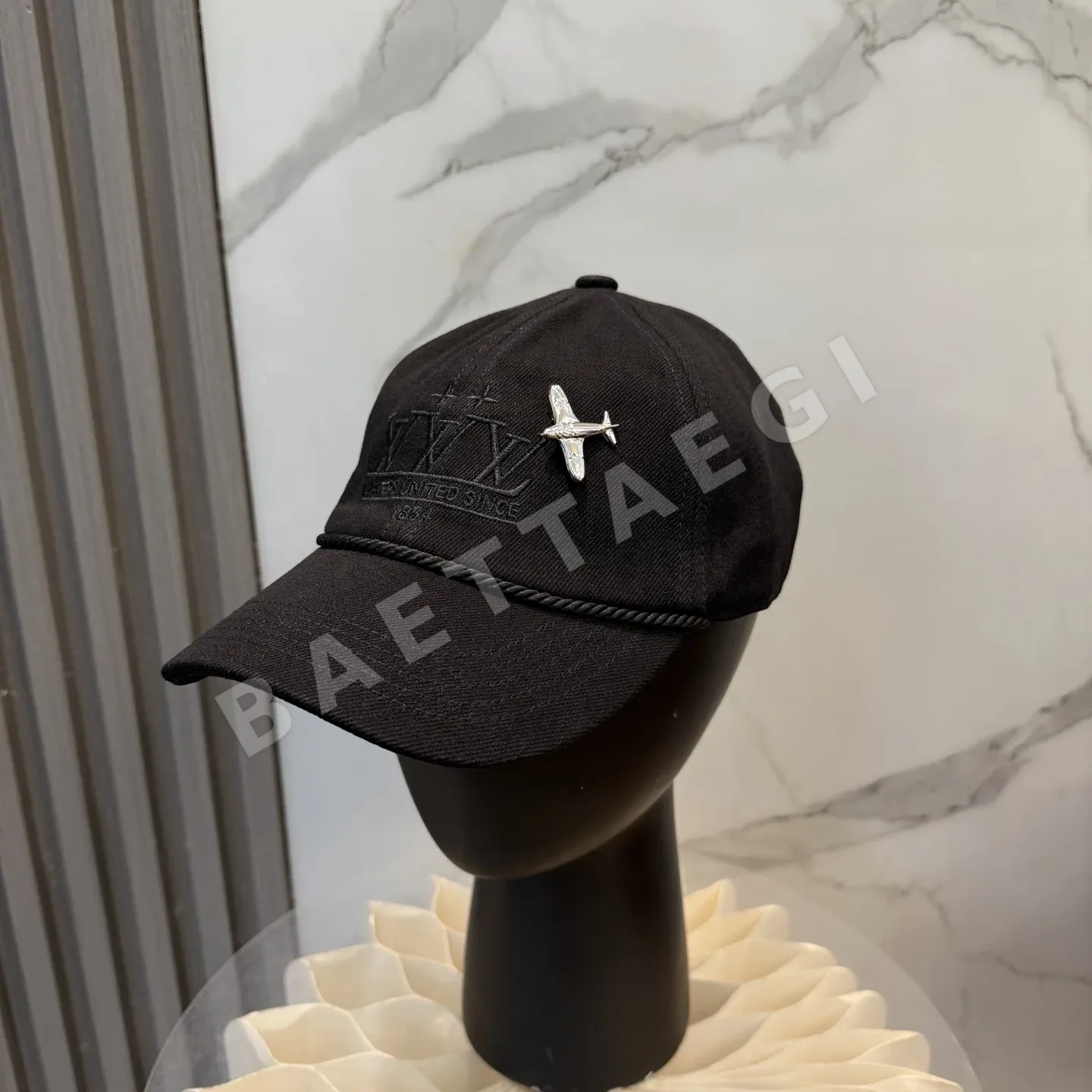 루이비통 데님 워시드 야구모자 118839