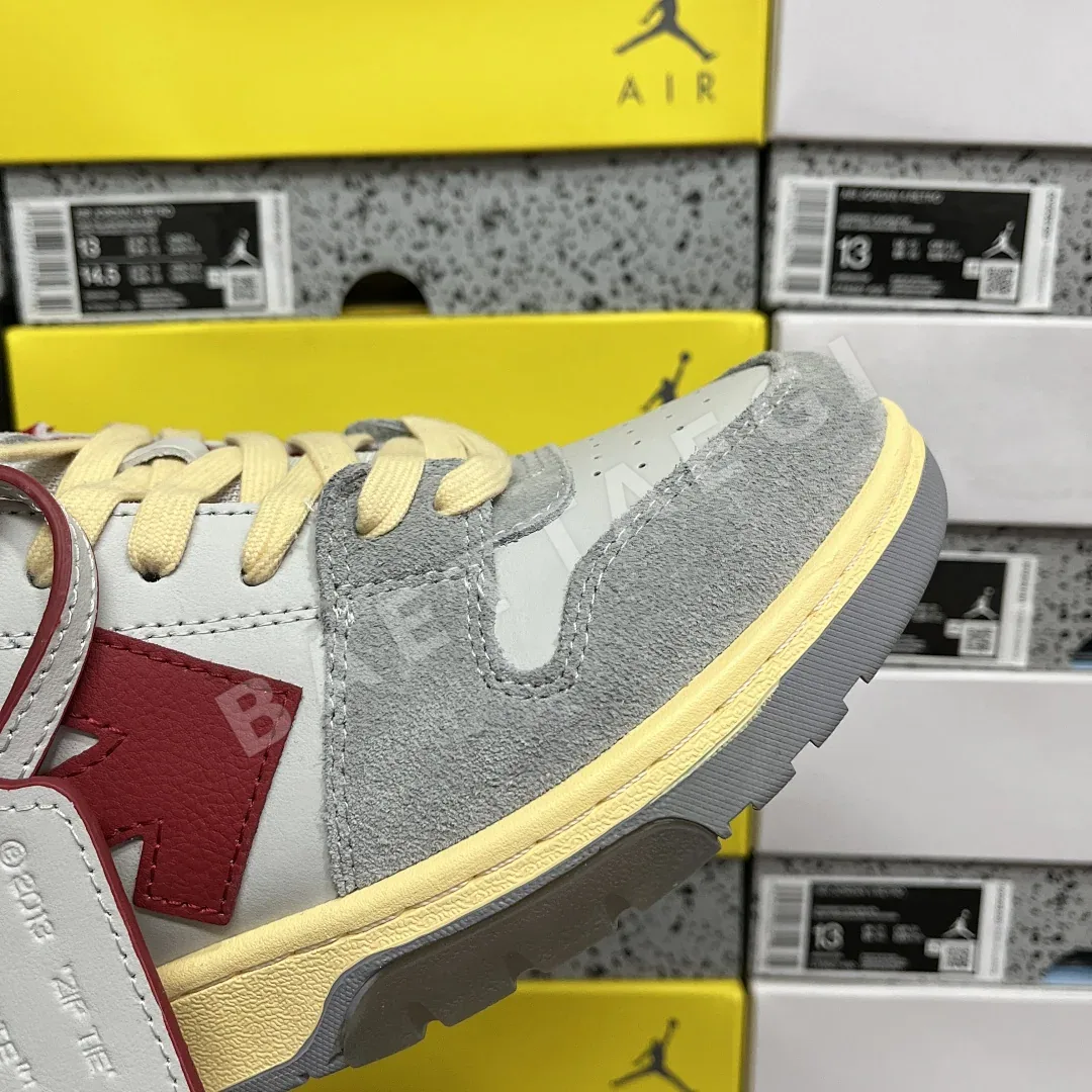 오프화이트 아웃 오브 오피스 OOO 로우 탑스 202399 Off White Out Of Office OOO Low Tops Light Grey 상세 이미지 10