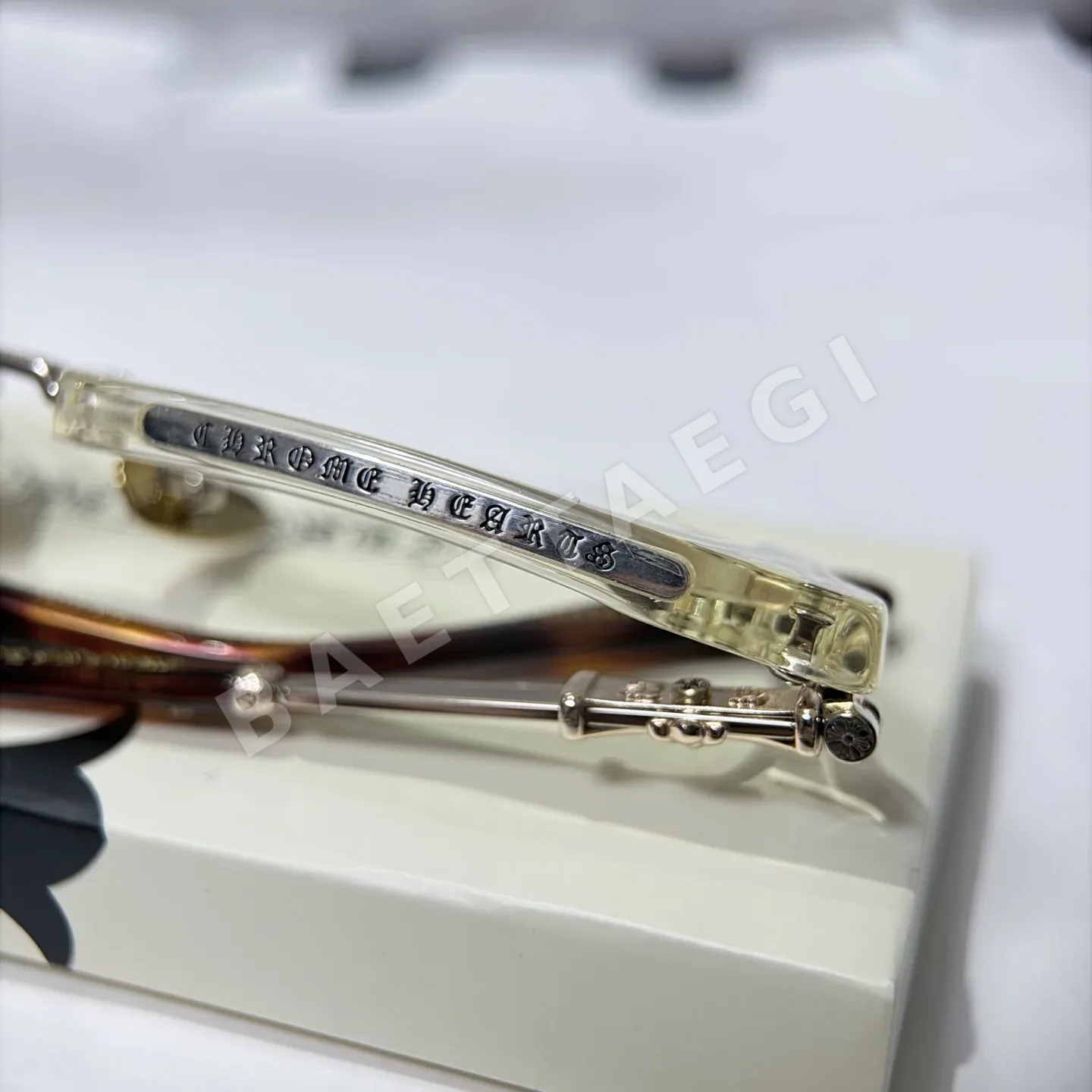 크롬하츠 BONENNOISSEUR II925 실버 선글라스 상세 이미지 6