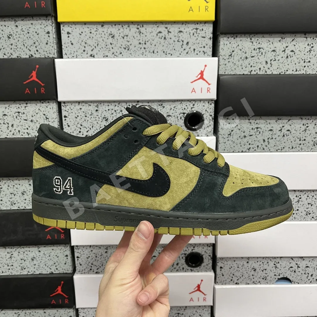 나이키 [M] SB 덩크 로우 HQ8487-300 201047 Nike SB Dunk Low Supreme 94 Camper Green 상세 이미지 7