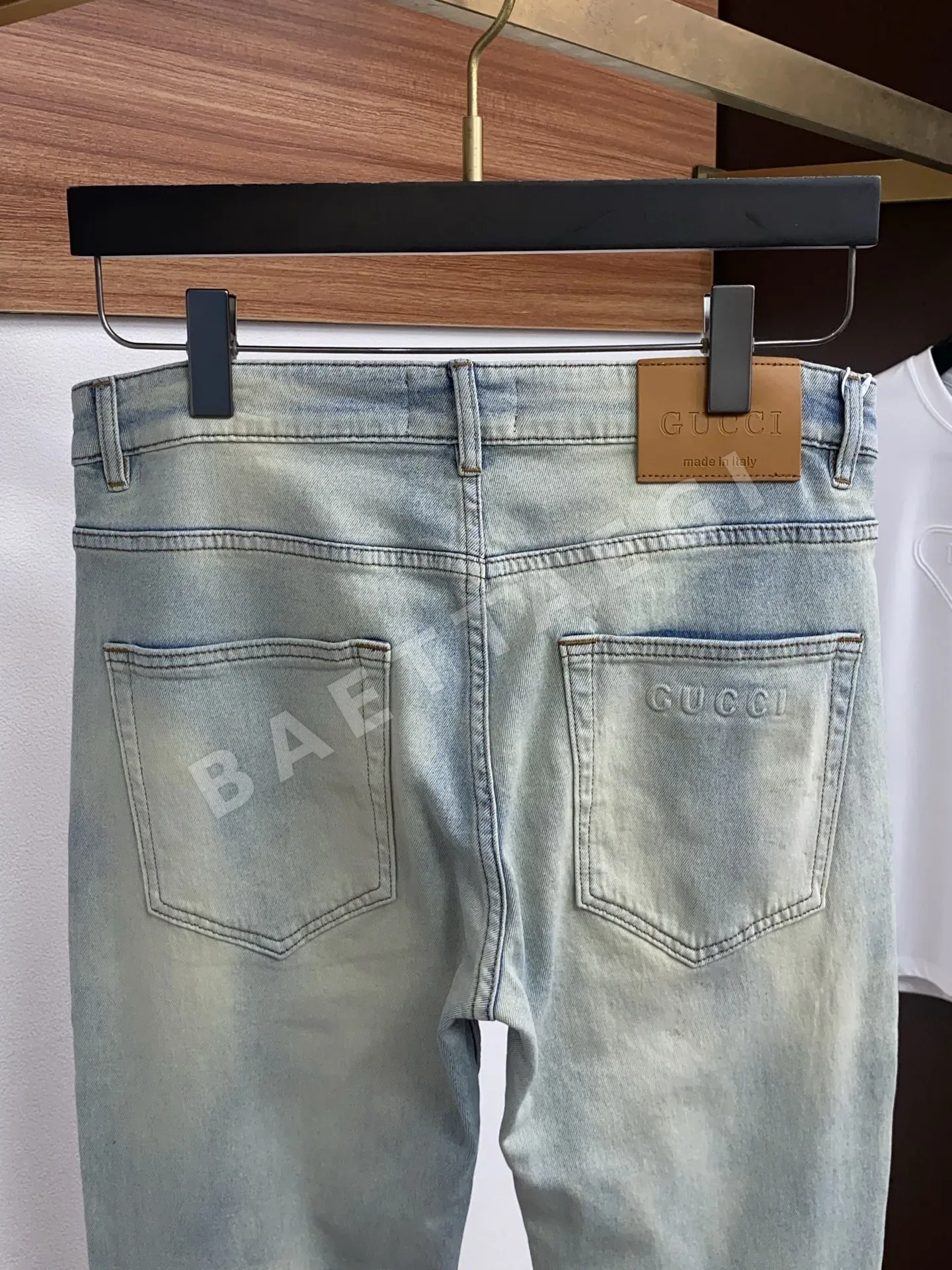 구찌 여성 데님 바지 상세 이미지 9