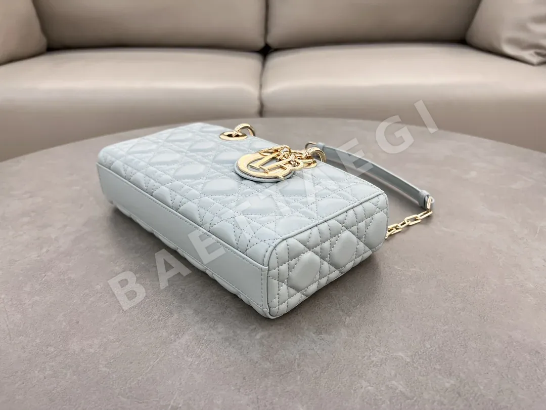 디올 레이디 D-조이 램스킨 미디엄 숄더백 상세 이미지 3
