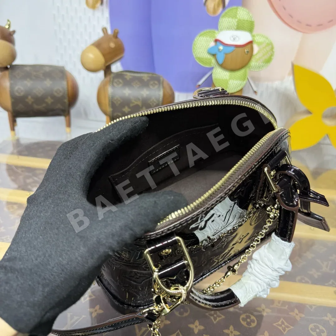 루이비통 알마 BB 에나멜 가방 M27172 상세 이미지 9