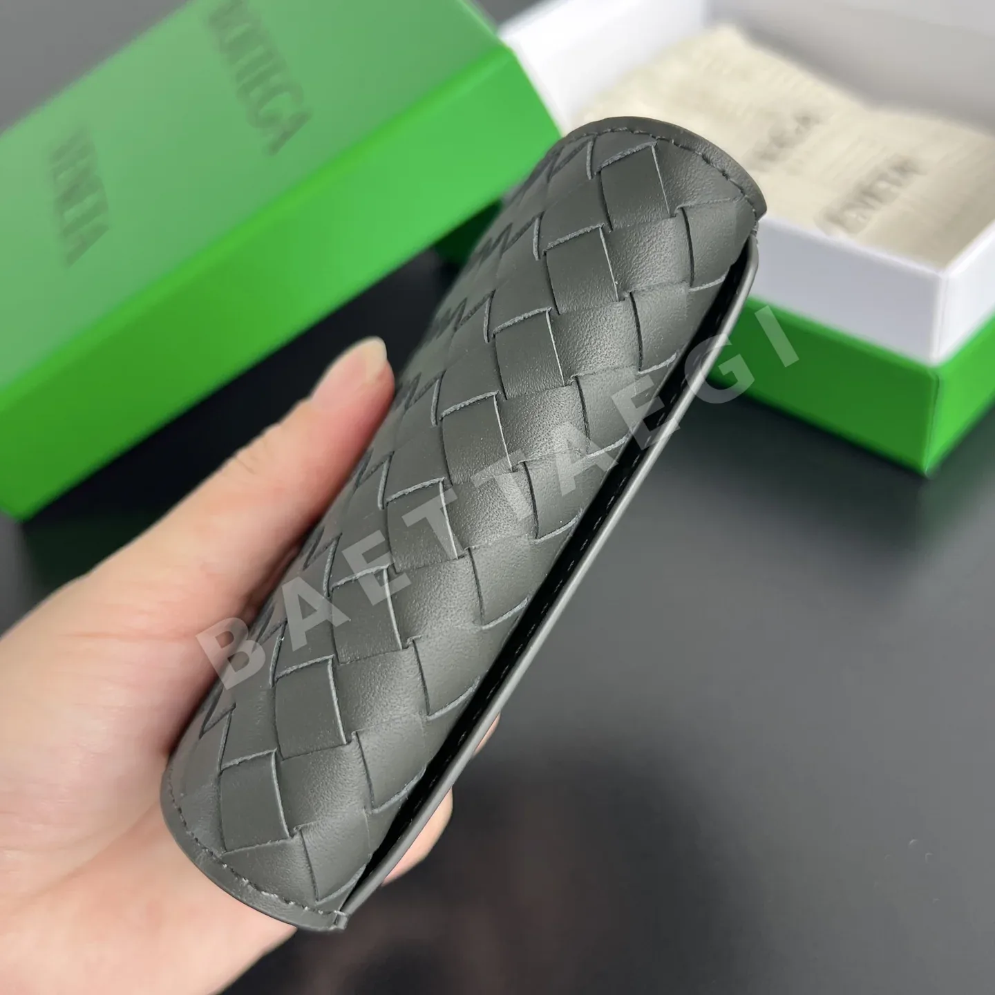 보테가베네타 클래식 새 명함지갑 가죽 카드지갑 가방 상세 이미지 5