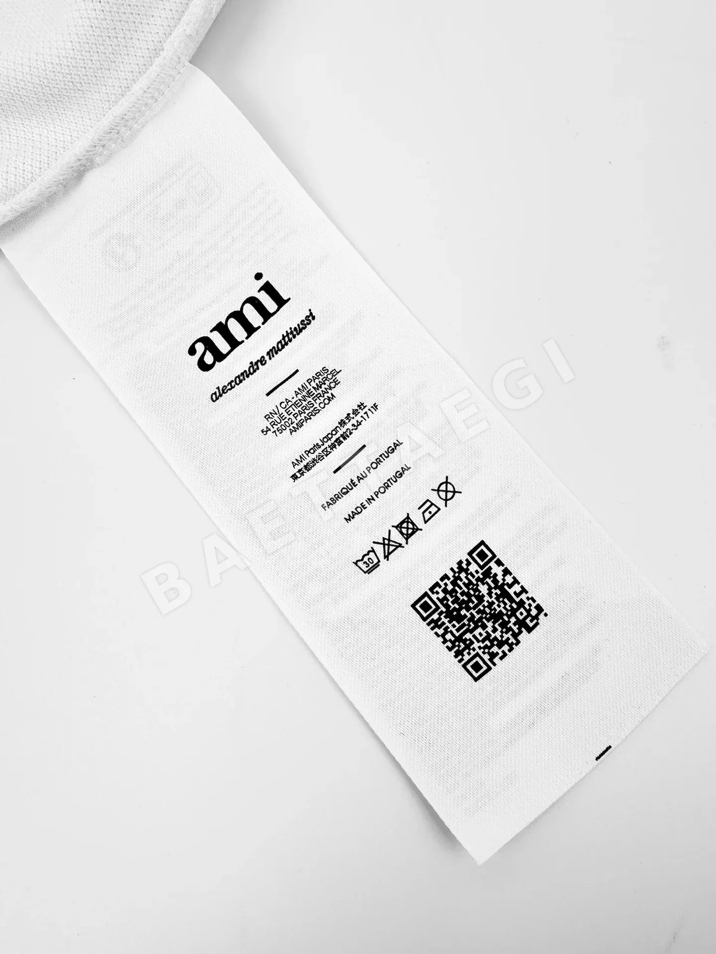 아미 남성 자수 폴로 반팔 셔츠 상세 이미지 11