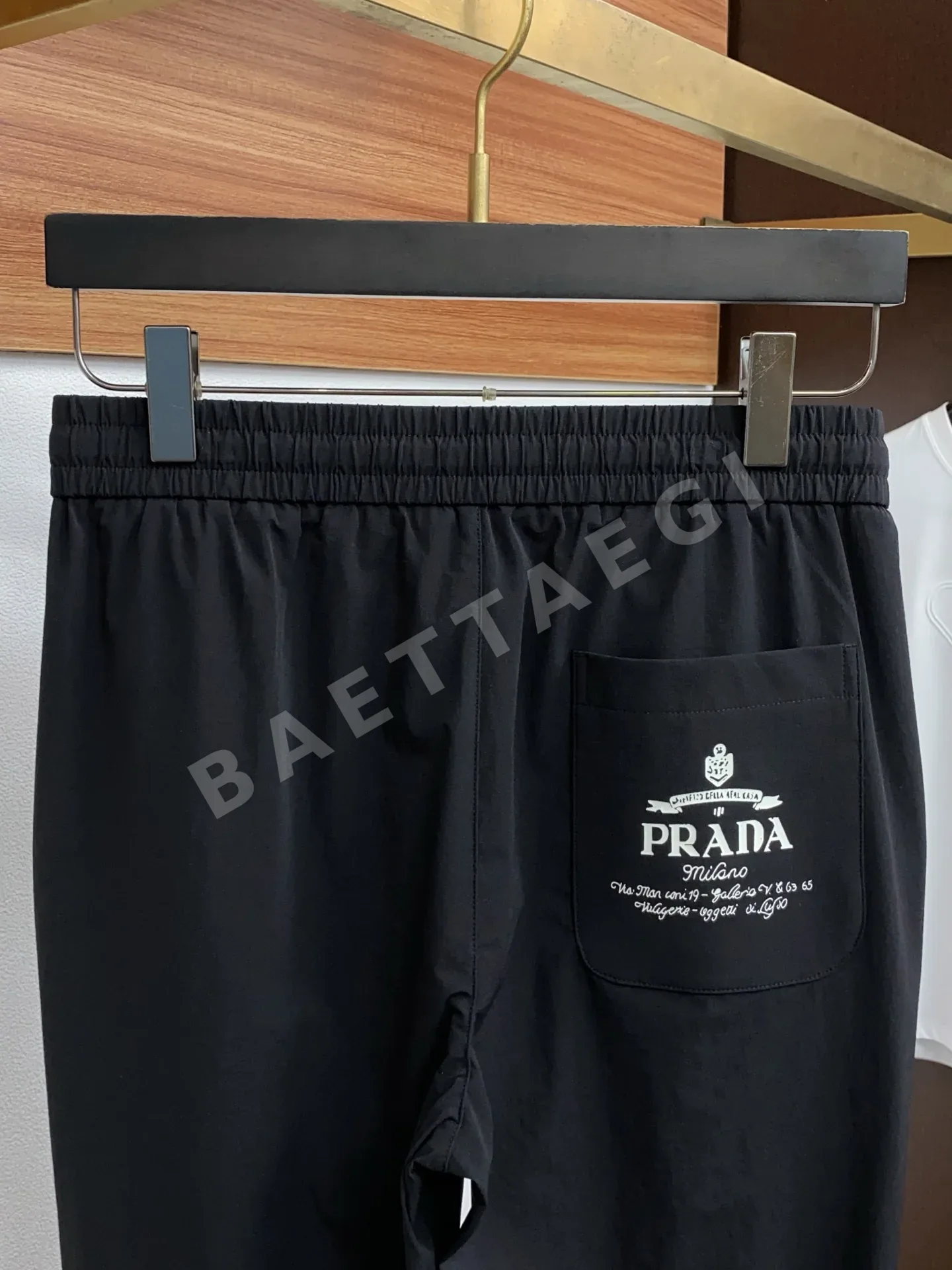 프라다 텐셀 스판 남성 바지 상세 이미지 9