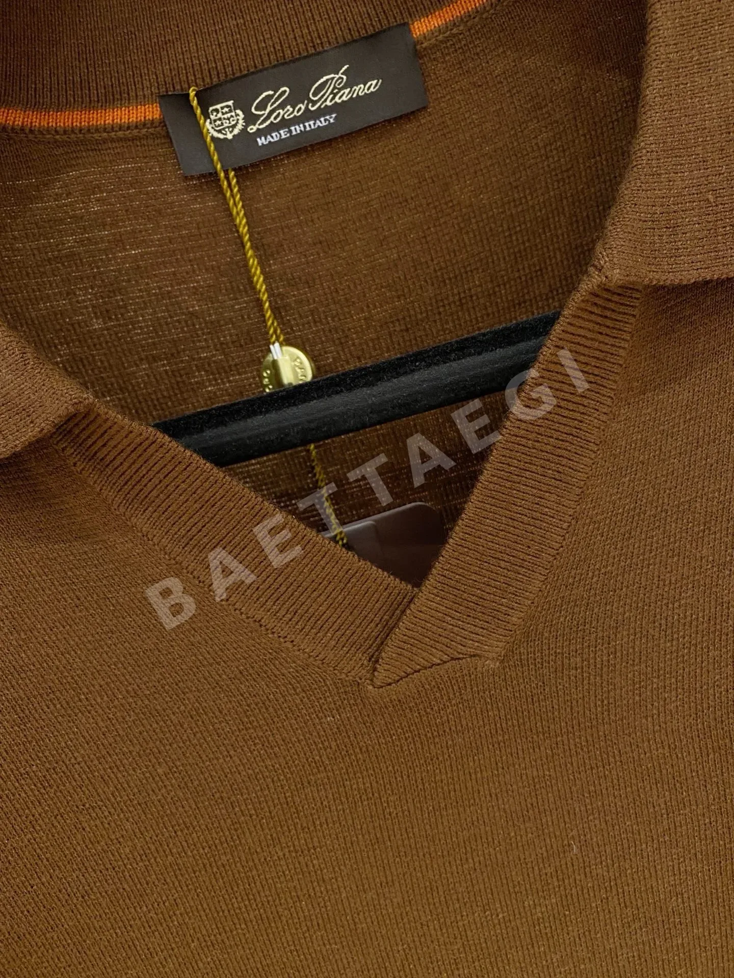 로로피아나 남성 울 니트 상세 이미지 6