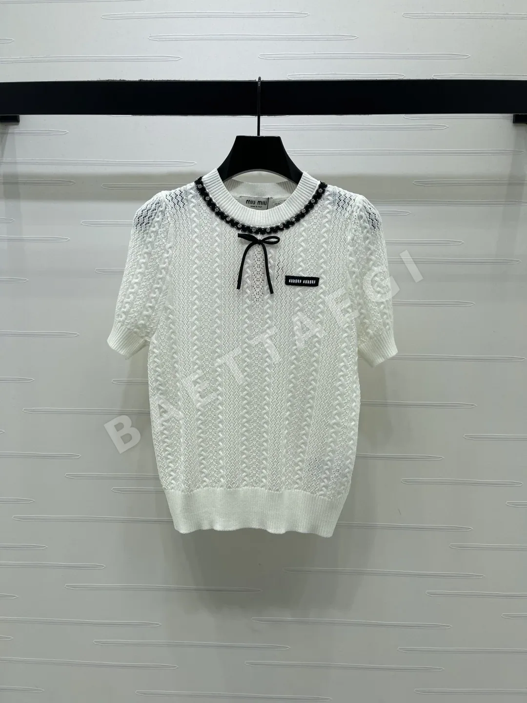 미우미우 여성 반팔 52484