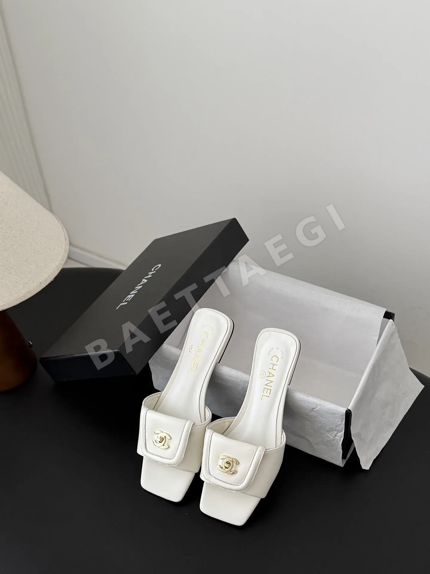 샤넬 빈티지 레트로 백클 로퍼 상세 이미지 6