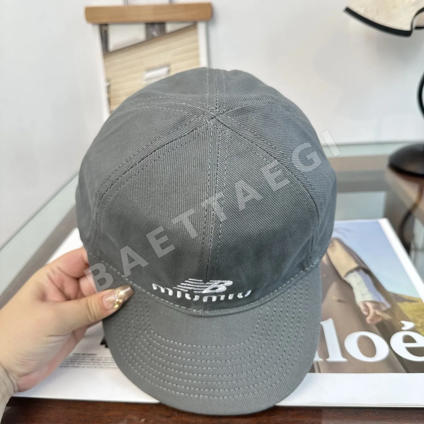 미우미우 야구모자 상세 이미지 5