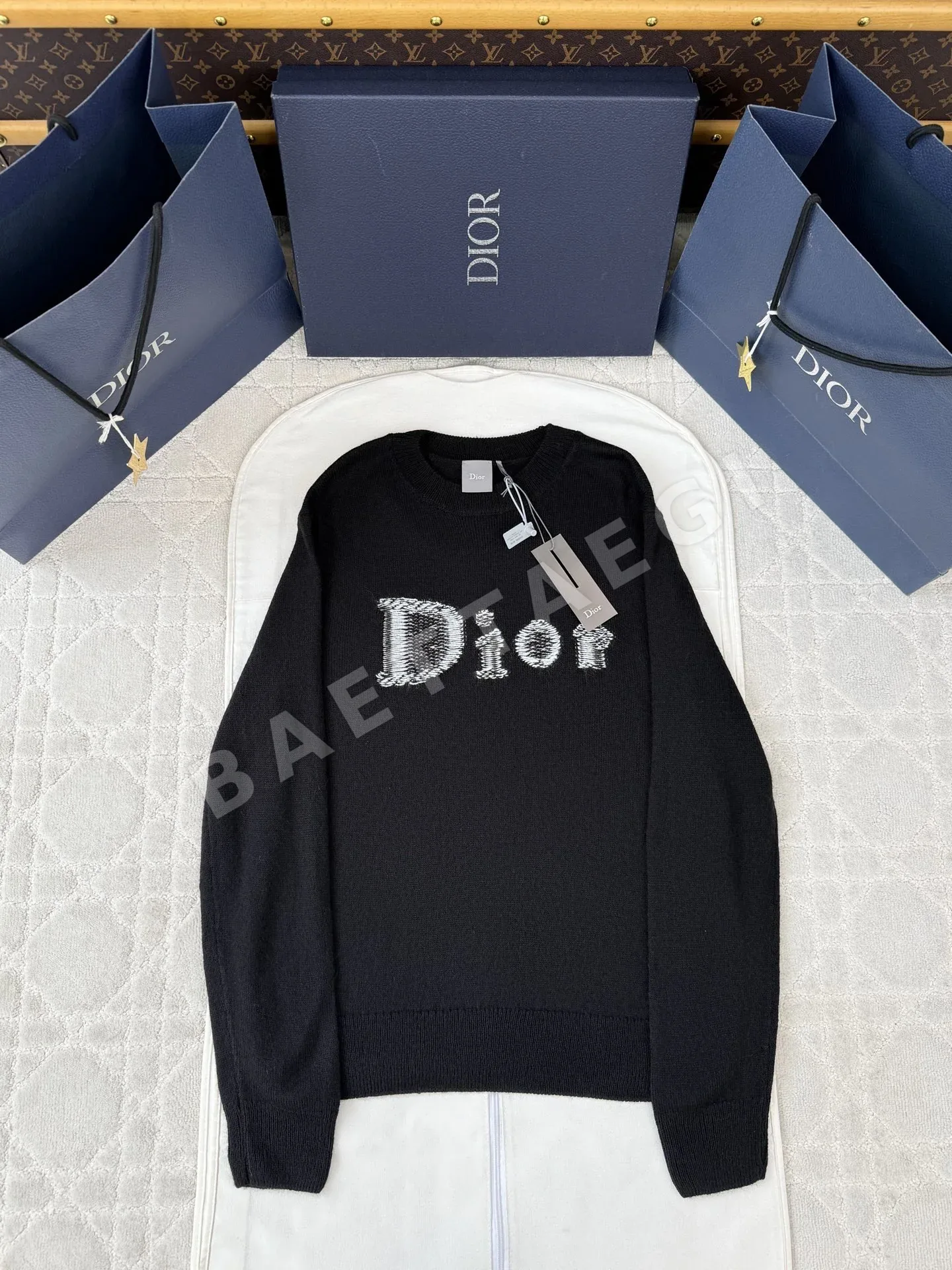 디올 남성 자카드 니트 208502