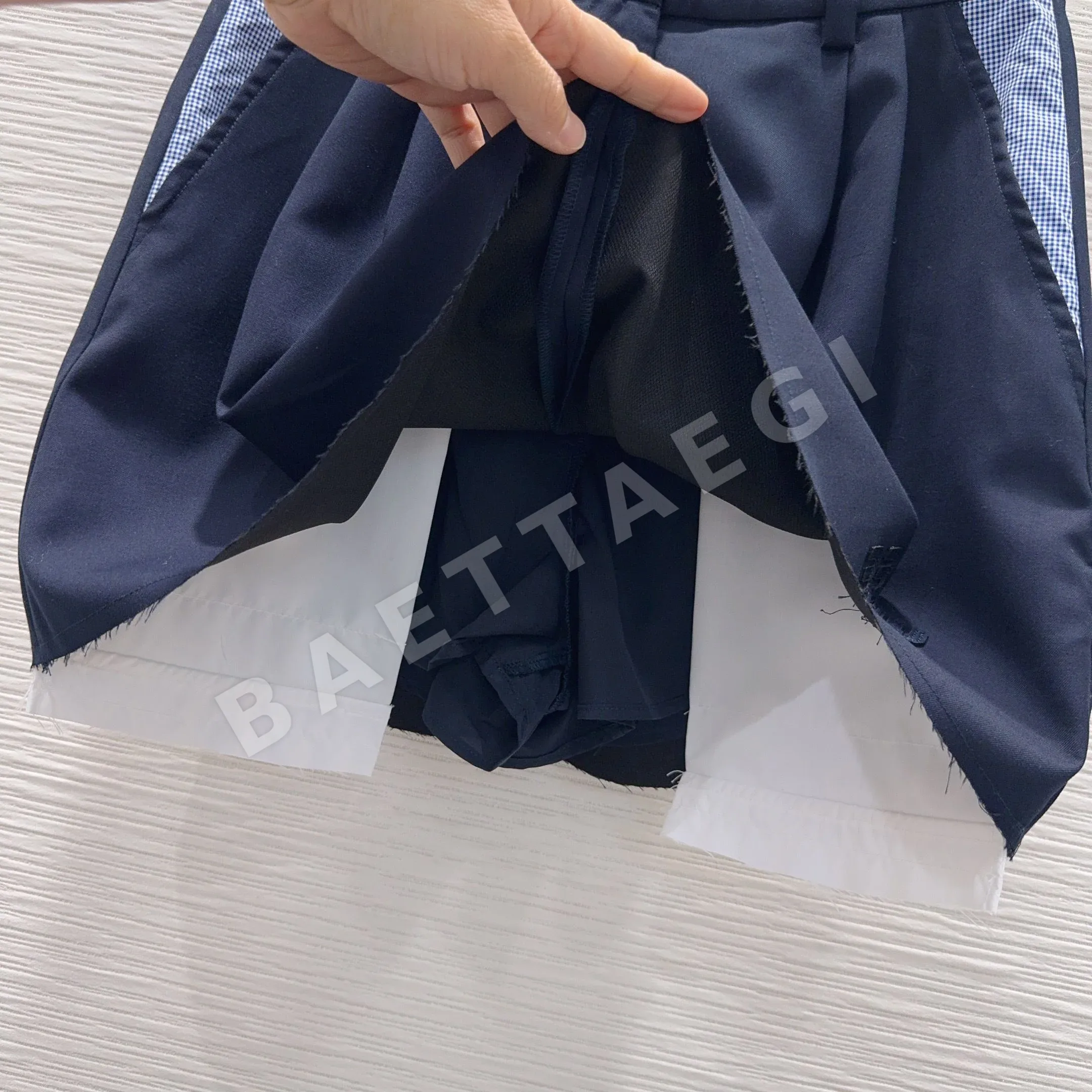 미우미우 여성 린넨 세트 상세 이미지 7