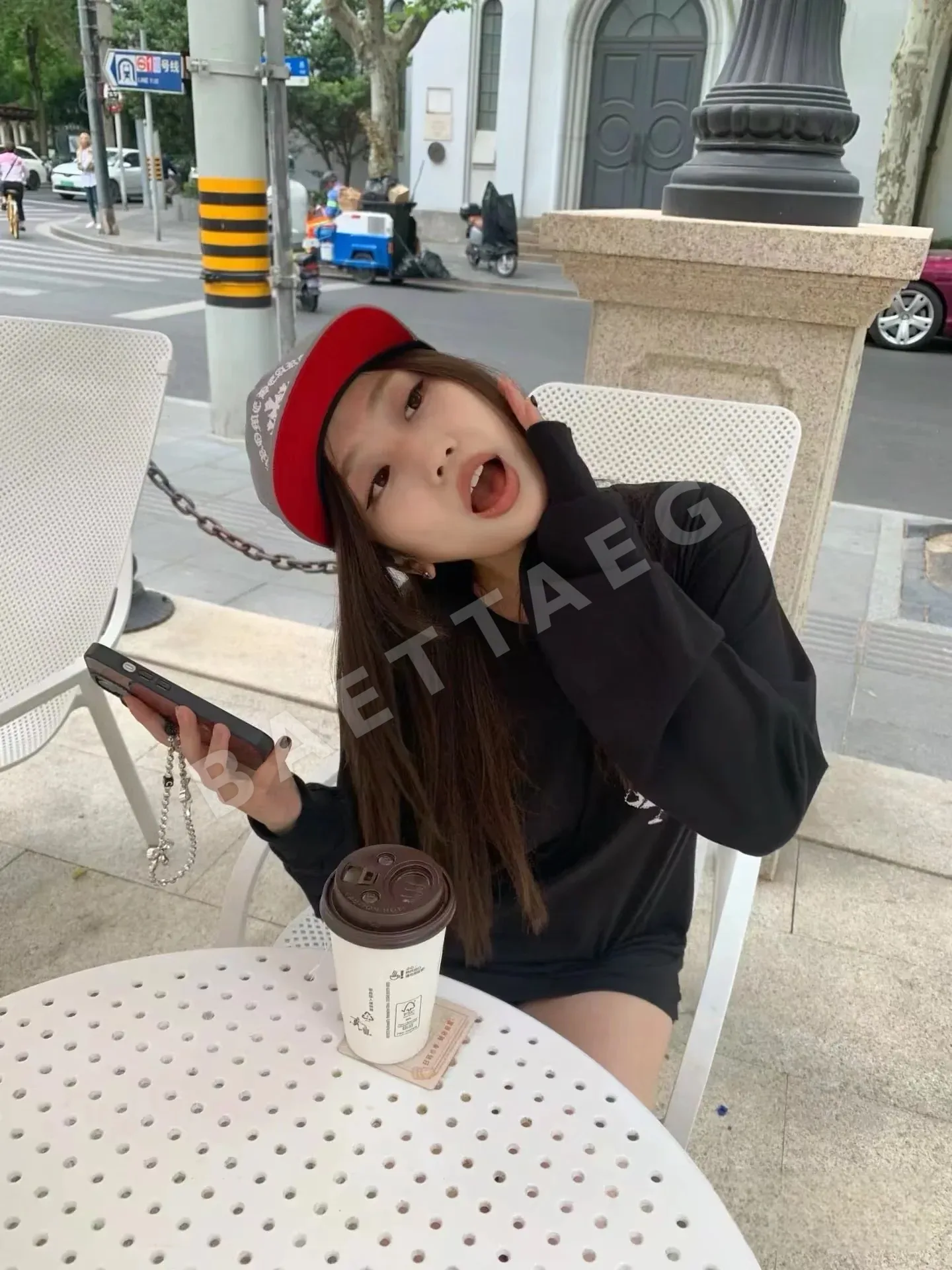 크롬하츠 그레이 자수 캡 상세 이미지 6