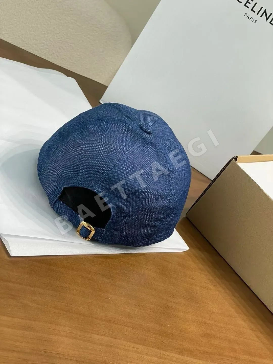 셀린느 데님 카우보이 캡 상세 이미지 7