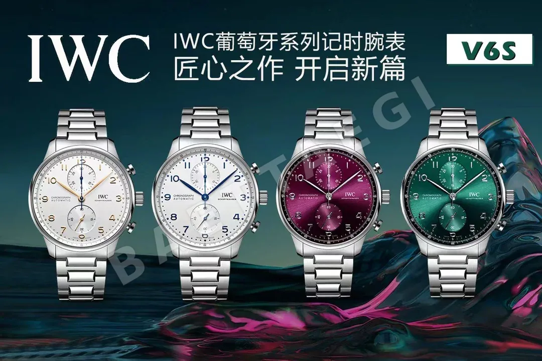 IWC 포르투기저 크로노그래프 스틸 시계 상세 이미지 2