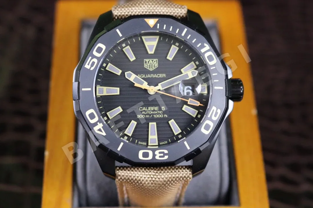 태그호이어 아쿠아레이서 다이버 오토매틱 남성 시계 레플리카 45492 TAG Heuer 상세 이미지 3