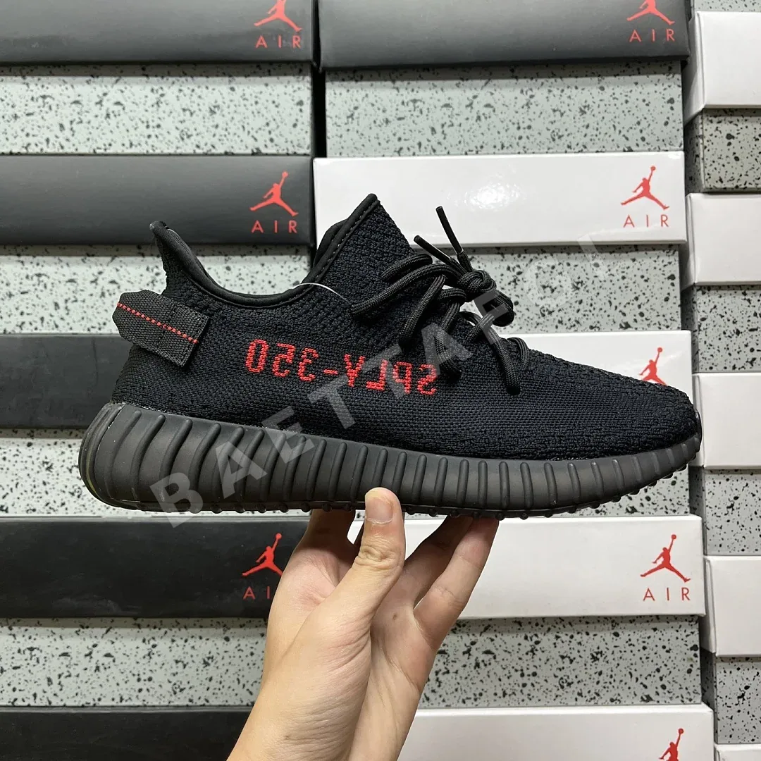 아디다스 [XQ] 이지 부스트 350 V2 CP9652 200789 Adidas Yeezy Boost 350 V2 Black Red 상세 이미지 6