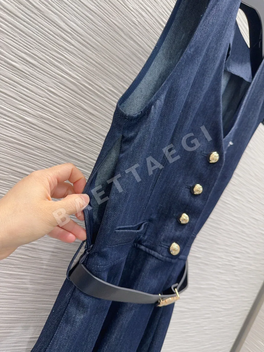 디올 데님 스커트 원피스 상세 이미지 8