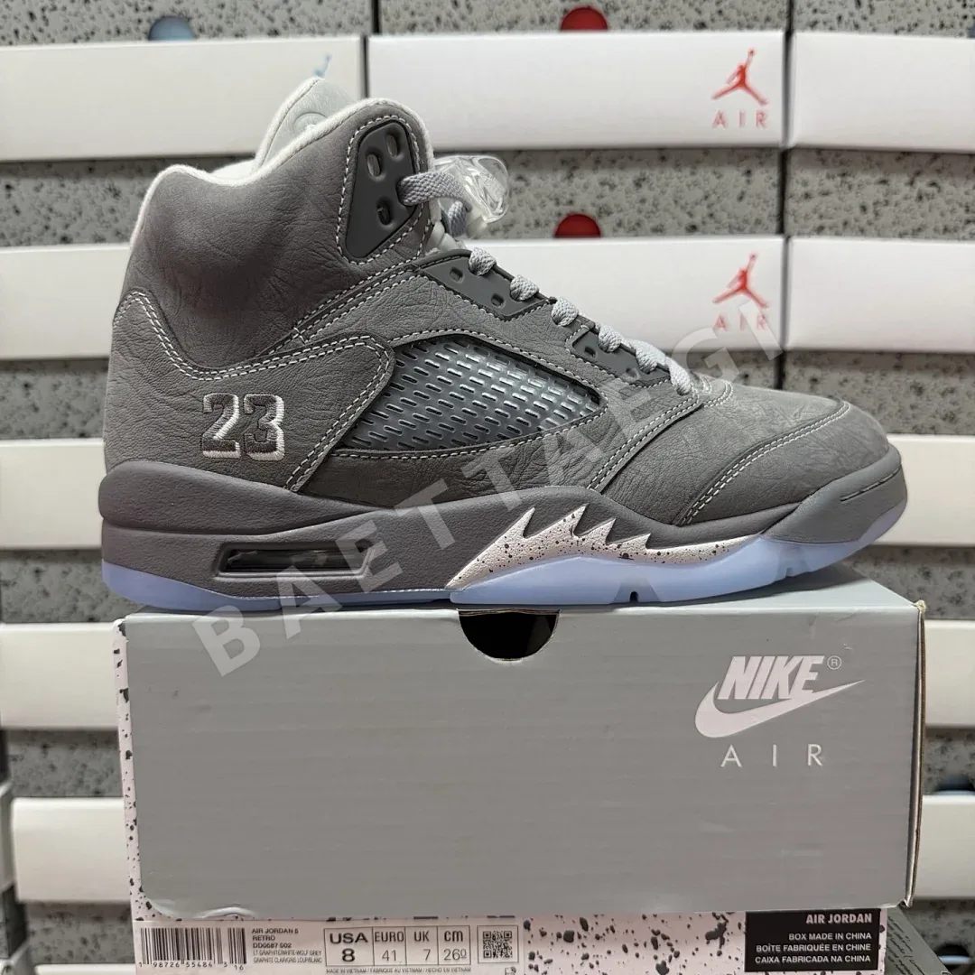 나이키 [GX] 조던 5 레트로 DD0587-002 201353 Nike Jordan 5 Retro Wolf Grey