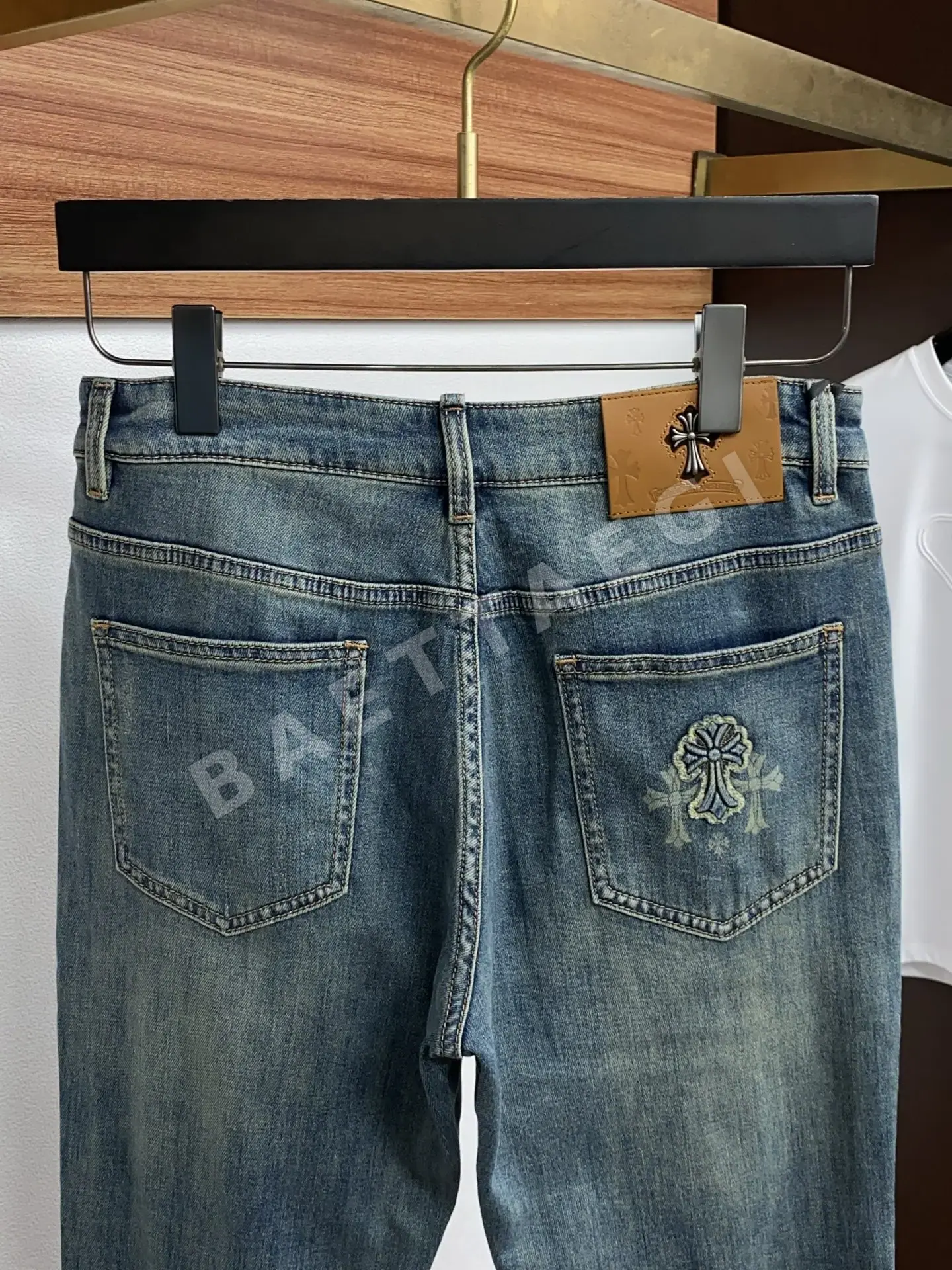 크롬하츠 데님 남성 바지 상세 이미지 9