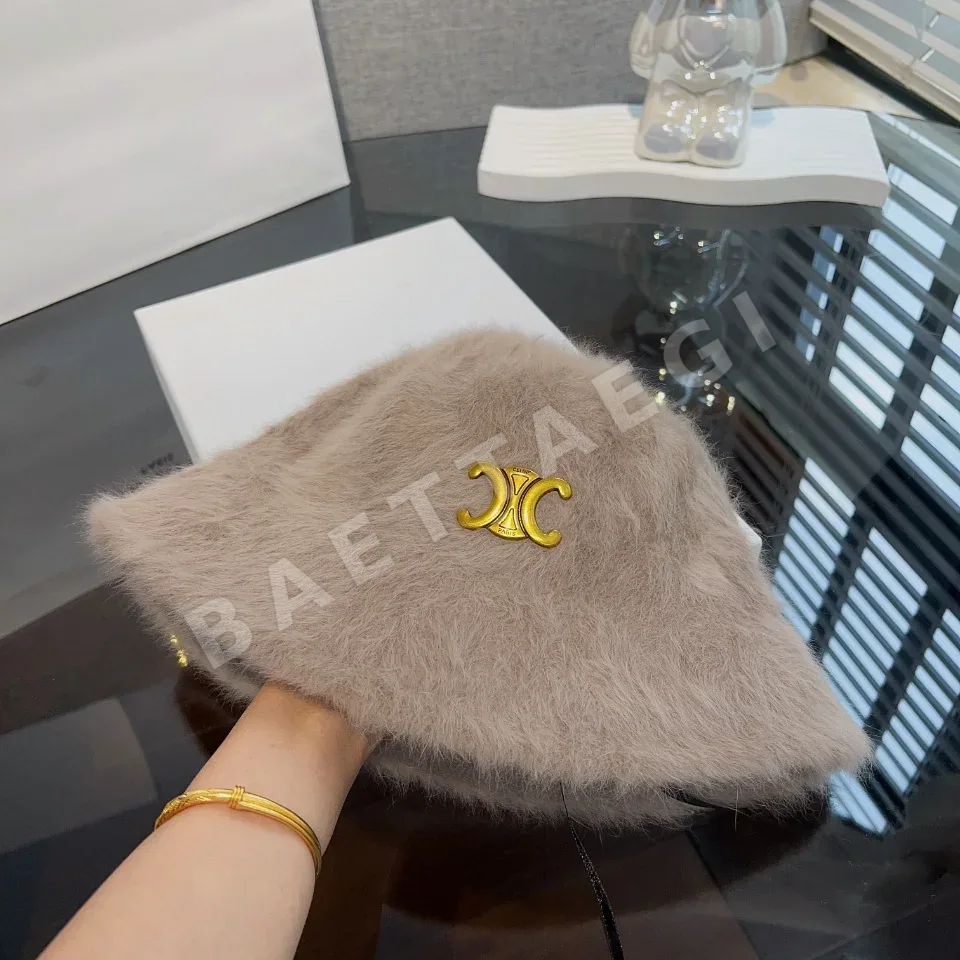 셀린느 토끼 모피 어부 모자 상세 이미지 9