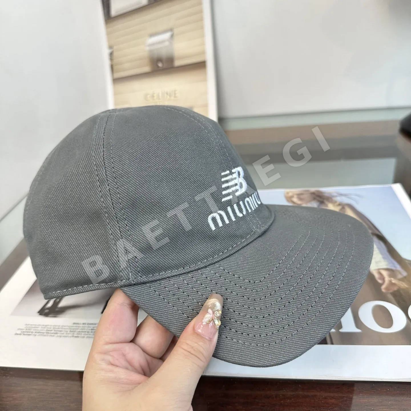 미우미우 야구모자 상세 이미지 6