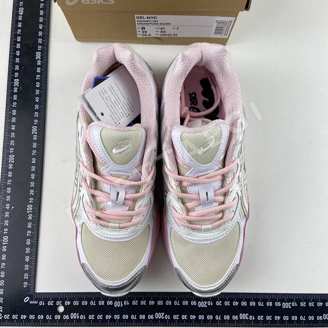 아식스 [HP] 젤 NYC 1203A571-100 200217 Asics Gel-NYC Kicki Yang Zhang Pink Cream 상세 이미지 8