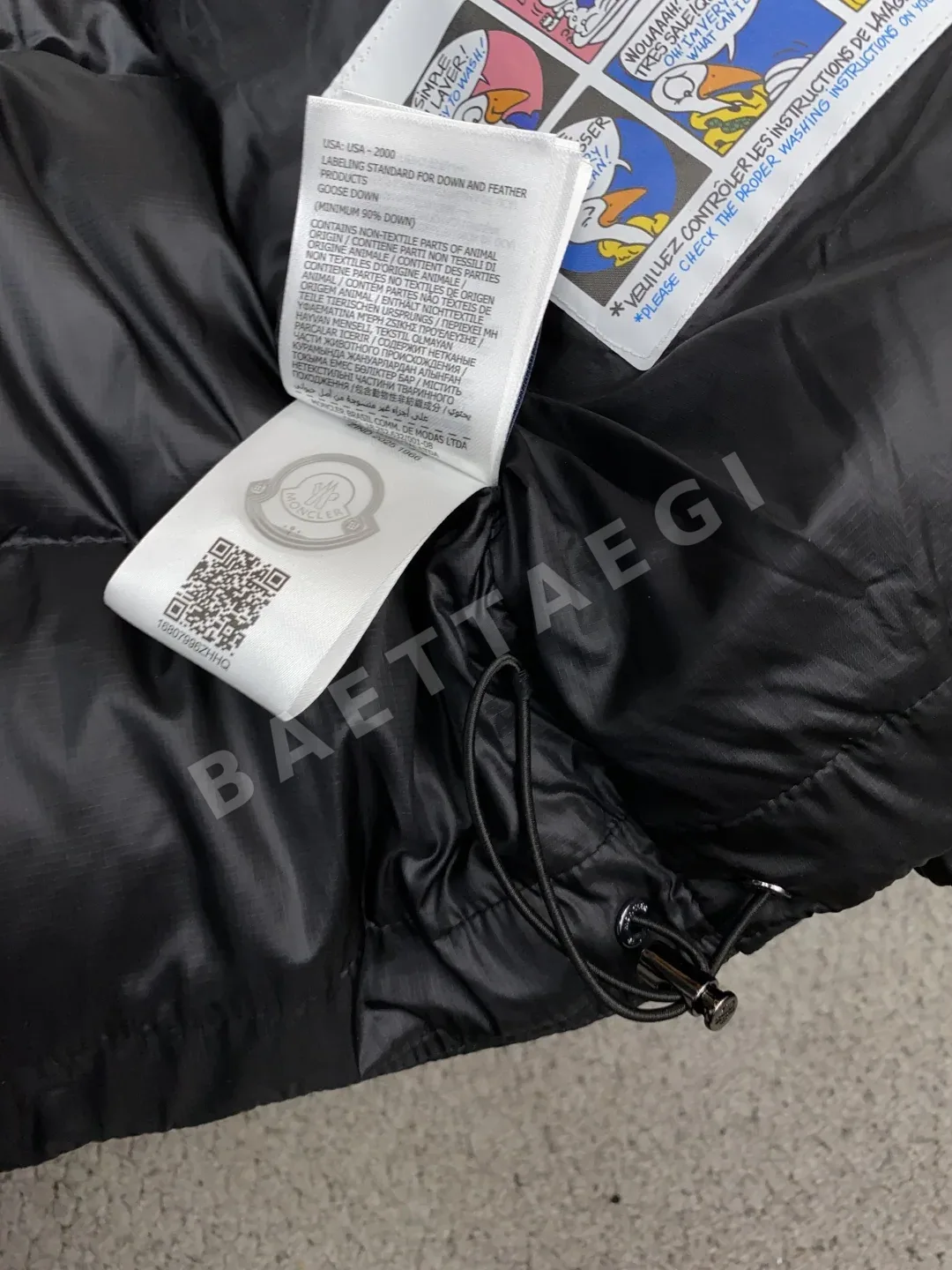 몽클레르 쿠예르 후드 패딩 재킷 상세 이미지 9