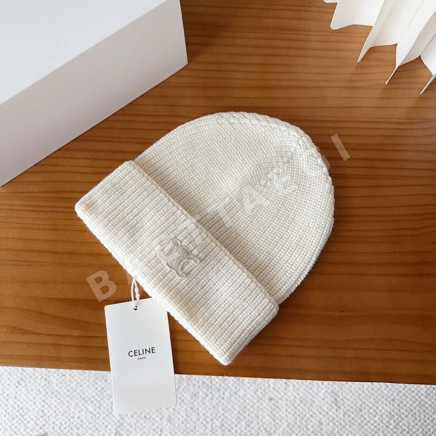 셀린느 니트 모자 상세 이미지 3
