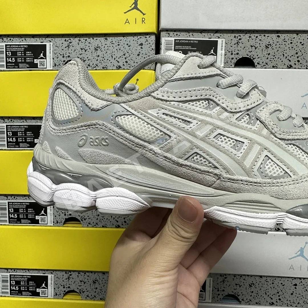 아식스 [M] 젤 NYC 1203A663-101 200485 Asics Gel-NYC Cream Cloud Grey 상세 이미지 9