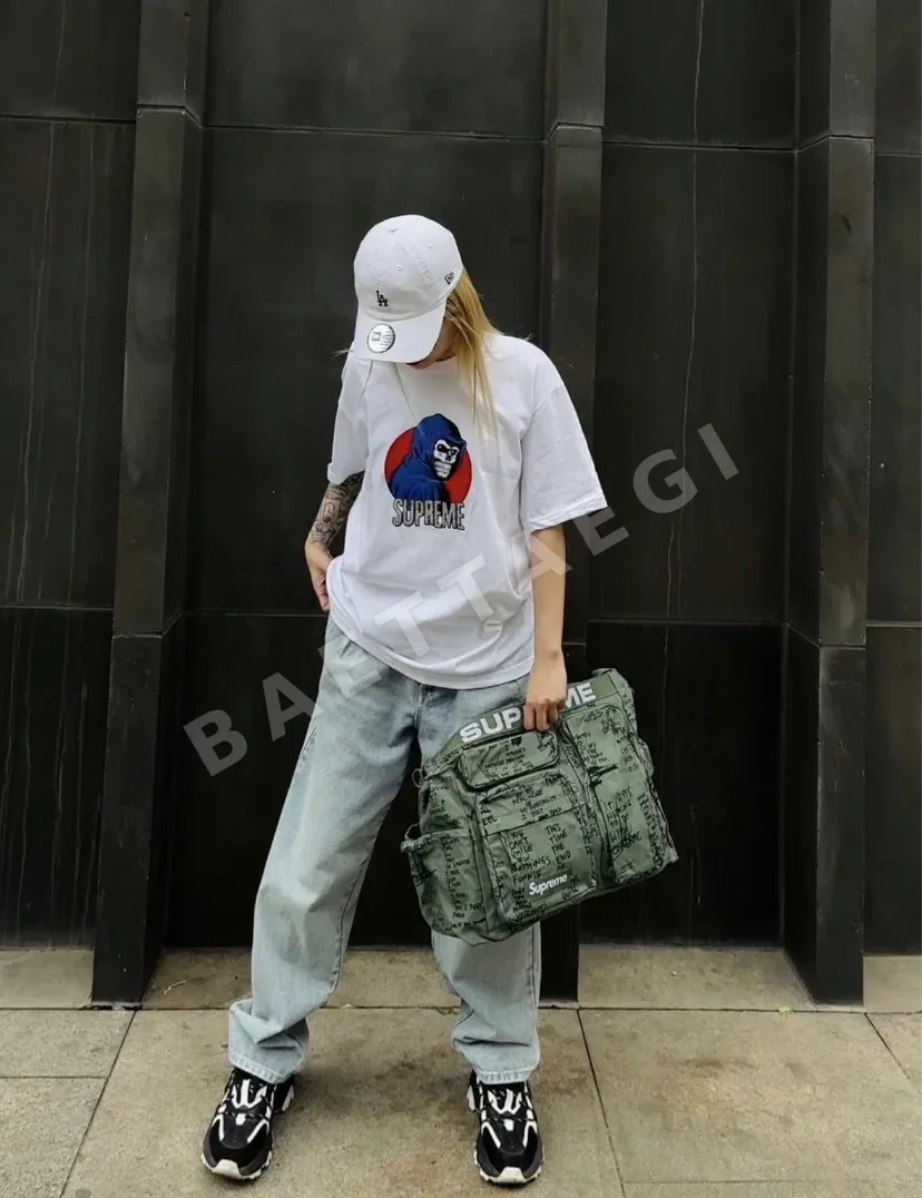 슈프림 리퍼 프린트 남성 반팔 티셔츠 상세 이미지 8
